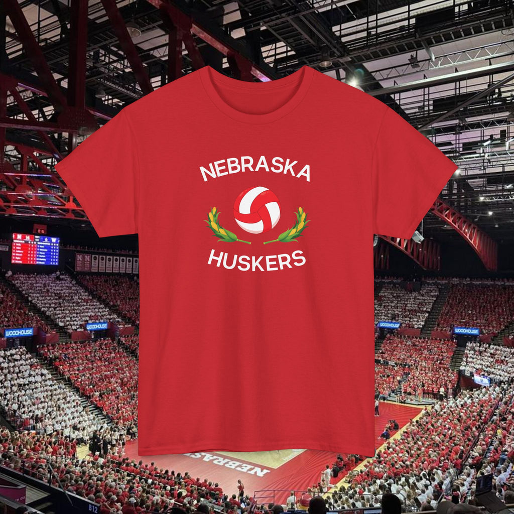 Nebraska Huskers Volleyball T-Shirt — College Team Tee