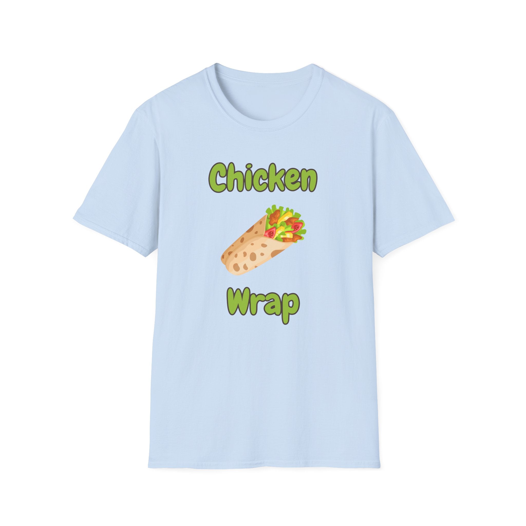 Chicken Wrap T‑Shirt — Fun Food Graphic Tee