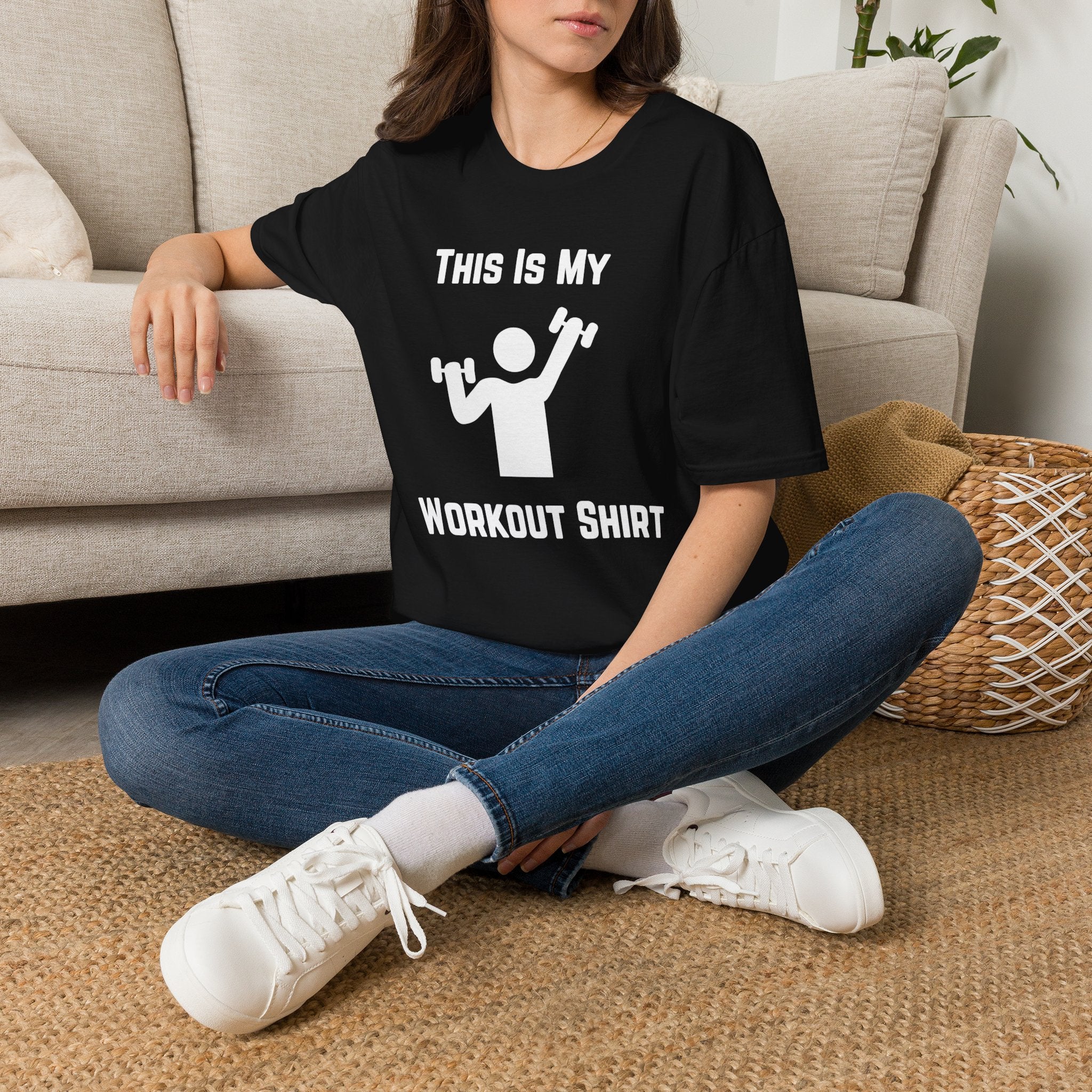 Workout Shirt — "This Is My Workout Shirt" Graphic Tee