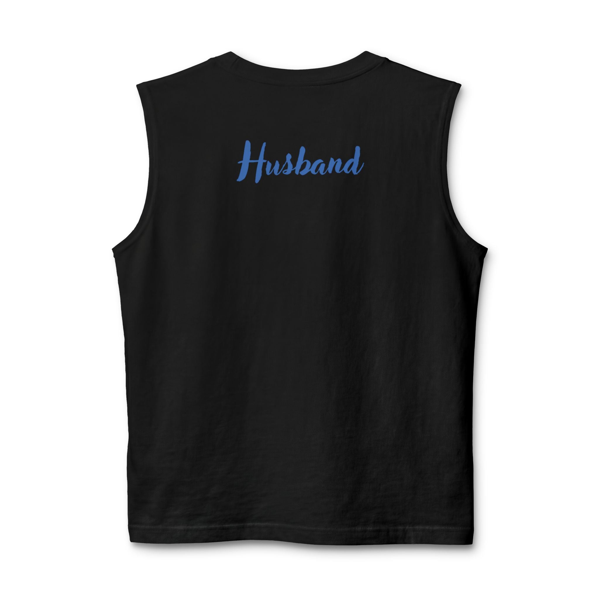 Honeymoon Era Muscle Tank for Husband — 'In Our Honeymoon Era' Front & 'Husband' Back