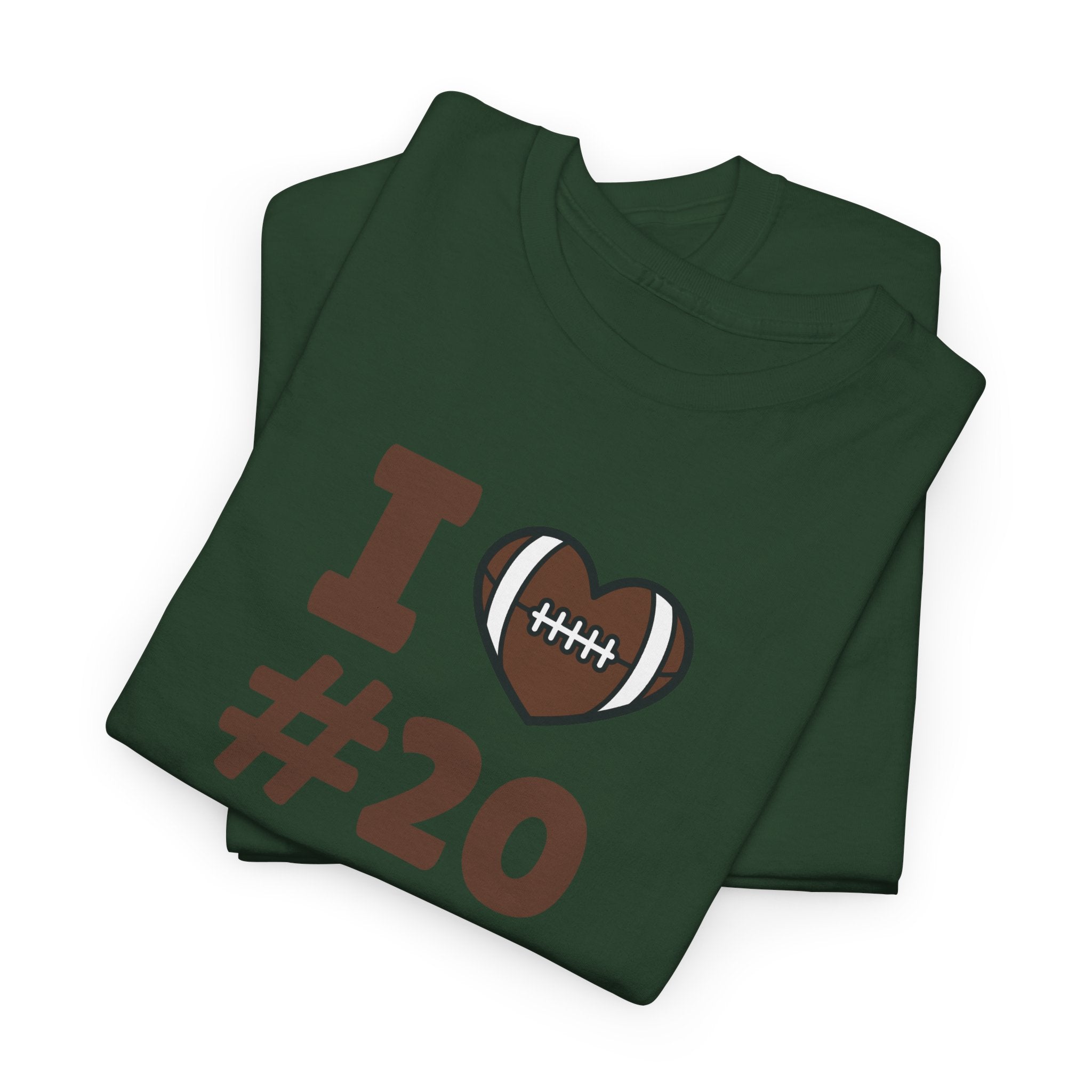 PERSONALIZABLE - I Heart #-- Customizable T‑Shirt