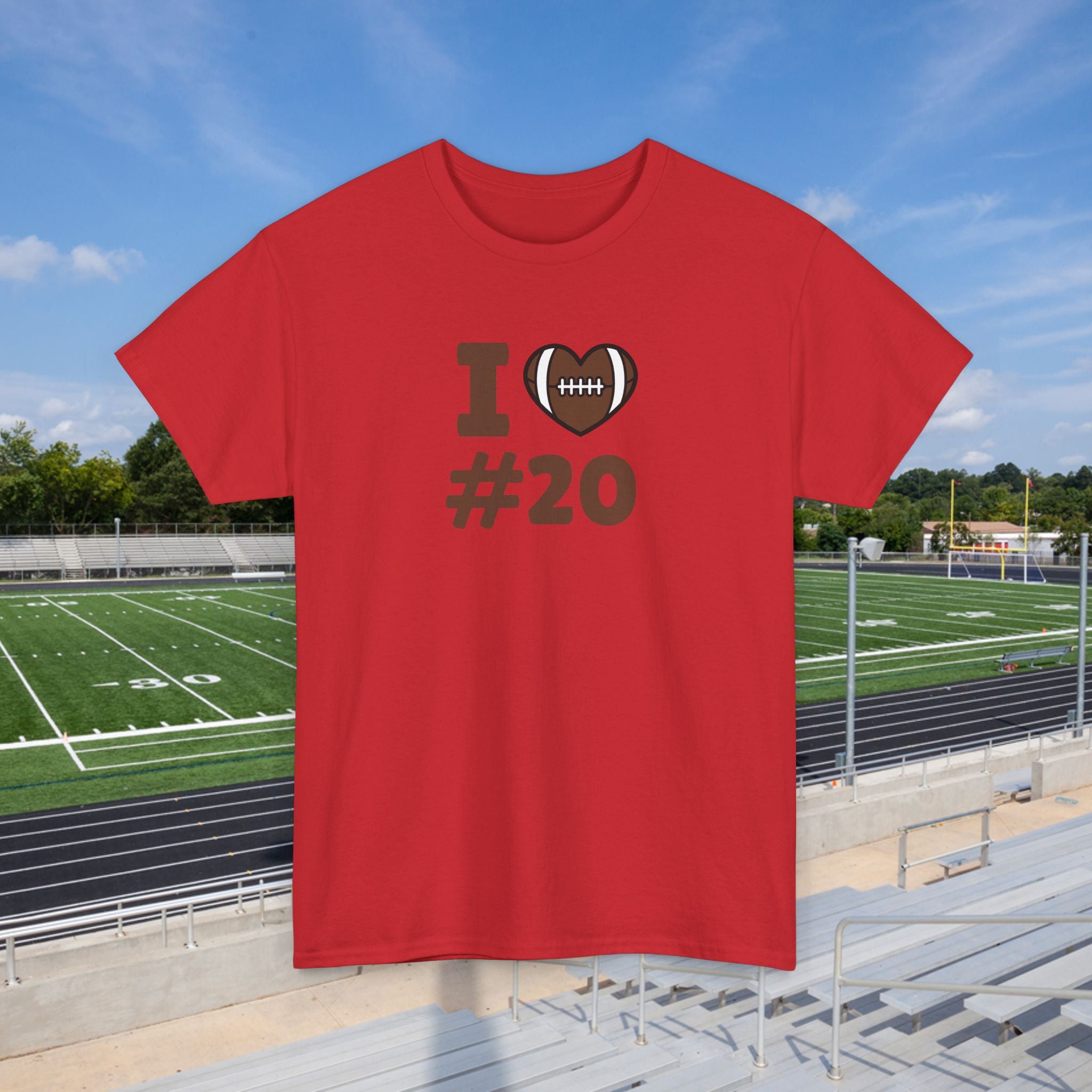 PERSONALIZABLE - I Heart #-- Customizable T‑Shirt