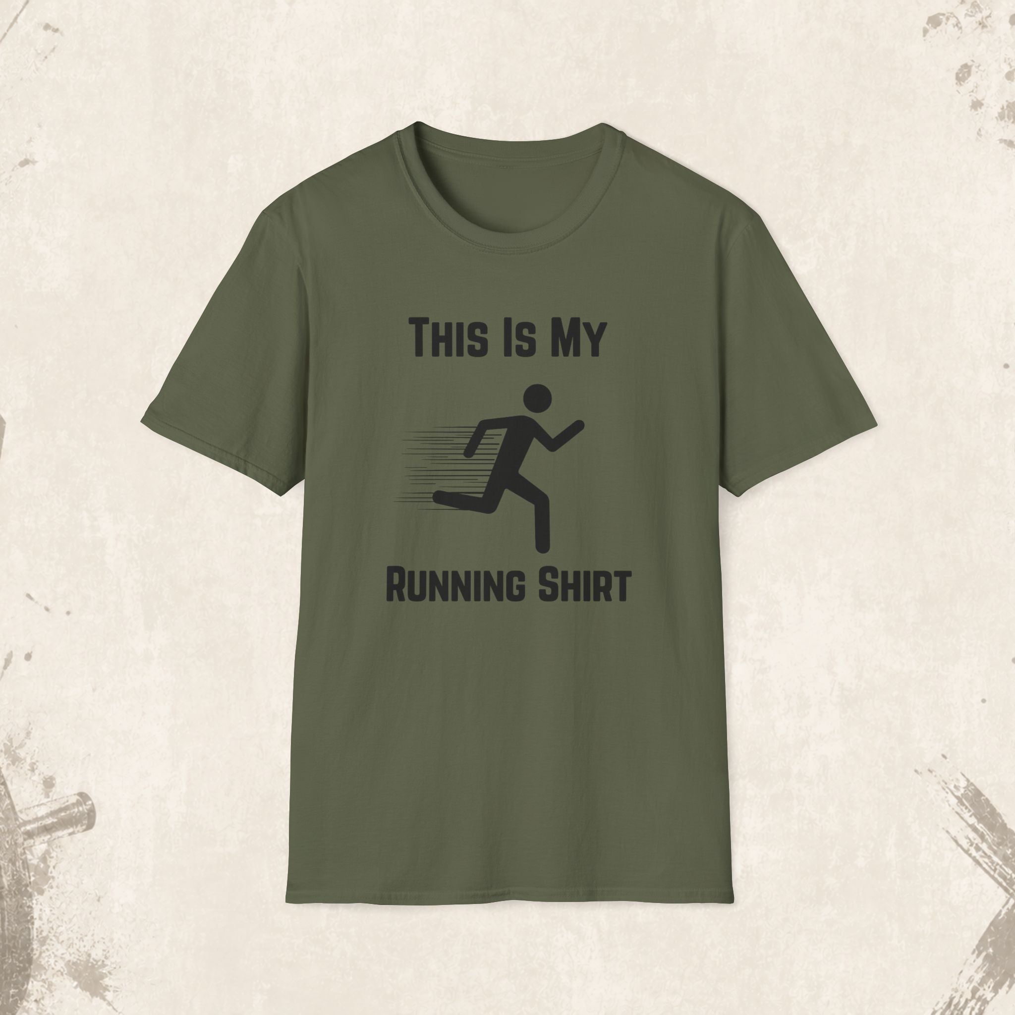 Running Shirt — "This Is My Running Shirt" Graphic Tee for Runners