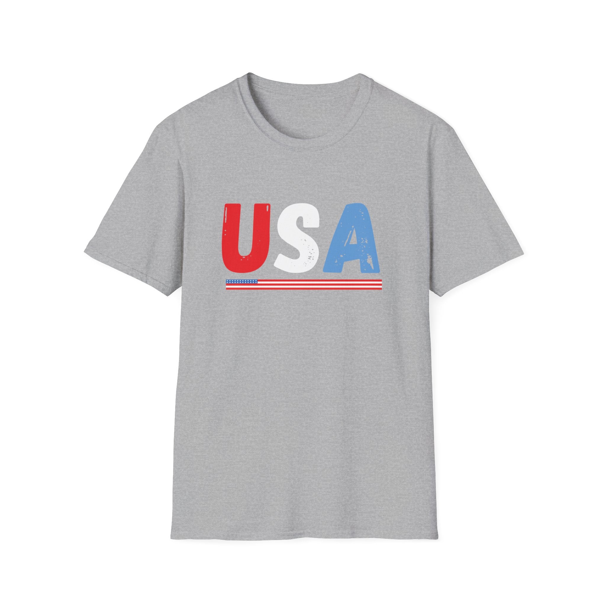 USA Retro Flag T-Shirt — Patriotic 4th of July Tee