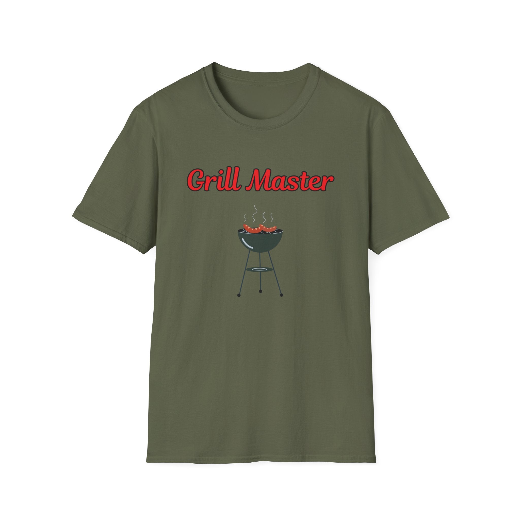 Grill Master T-Shirt — Funny BBQ Graphic Tee | Gift for Dad & Grillmasters