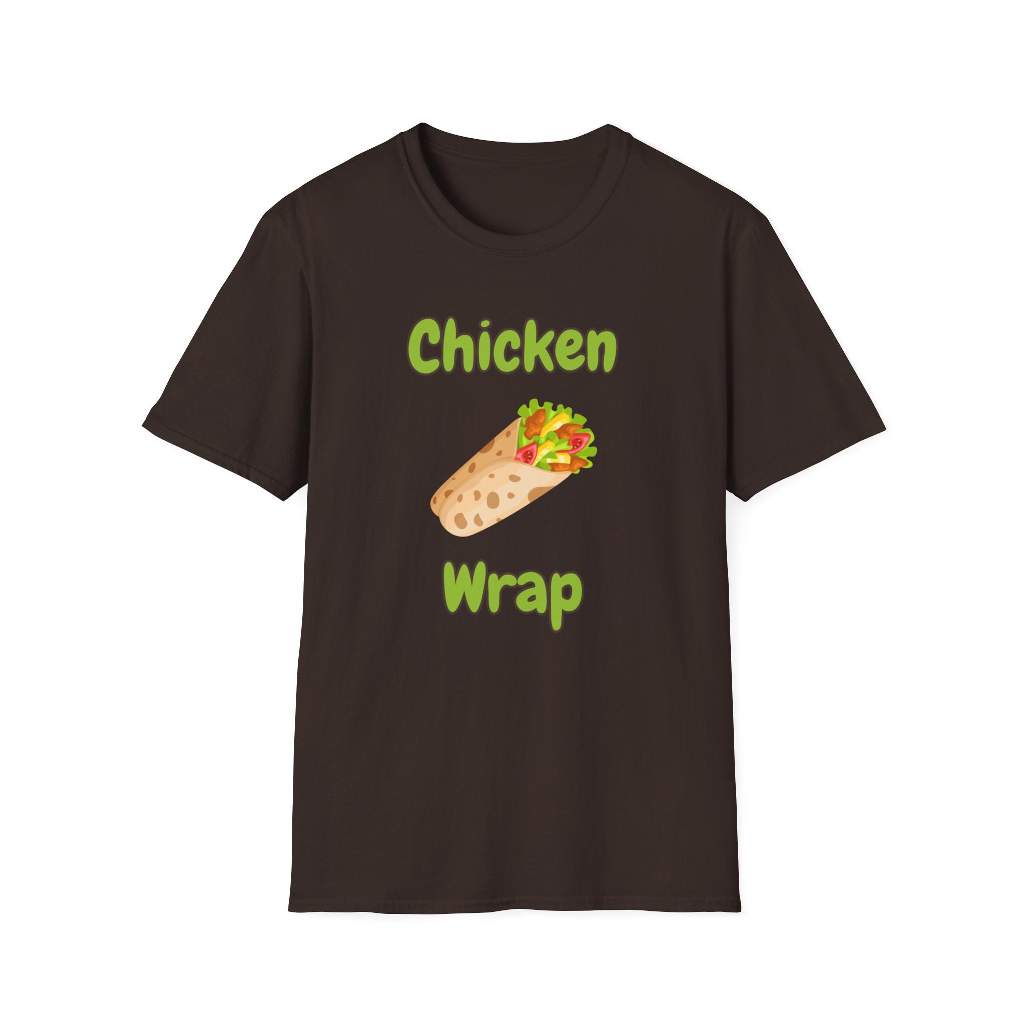 Chicken Wrap T‑Shirt — Fun Food Graphic Tee