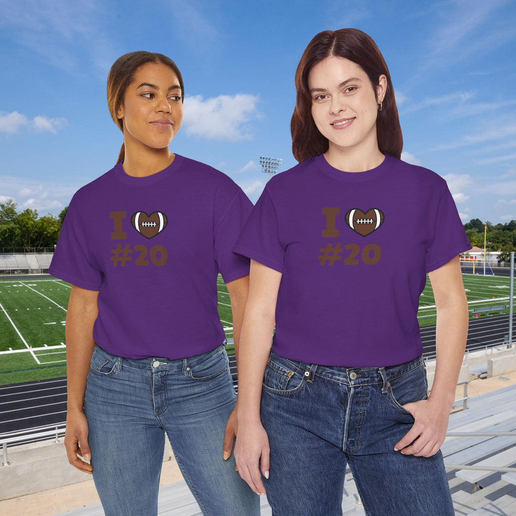 PERSONALIZABLE - I Heart #-- Customizable T‑Shirt