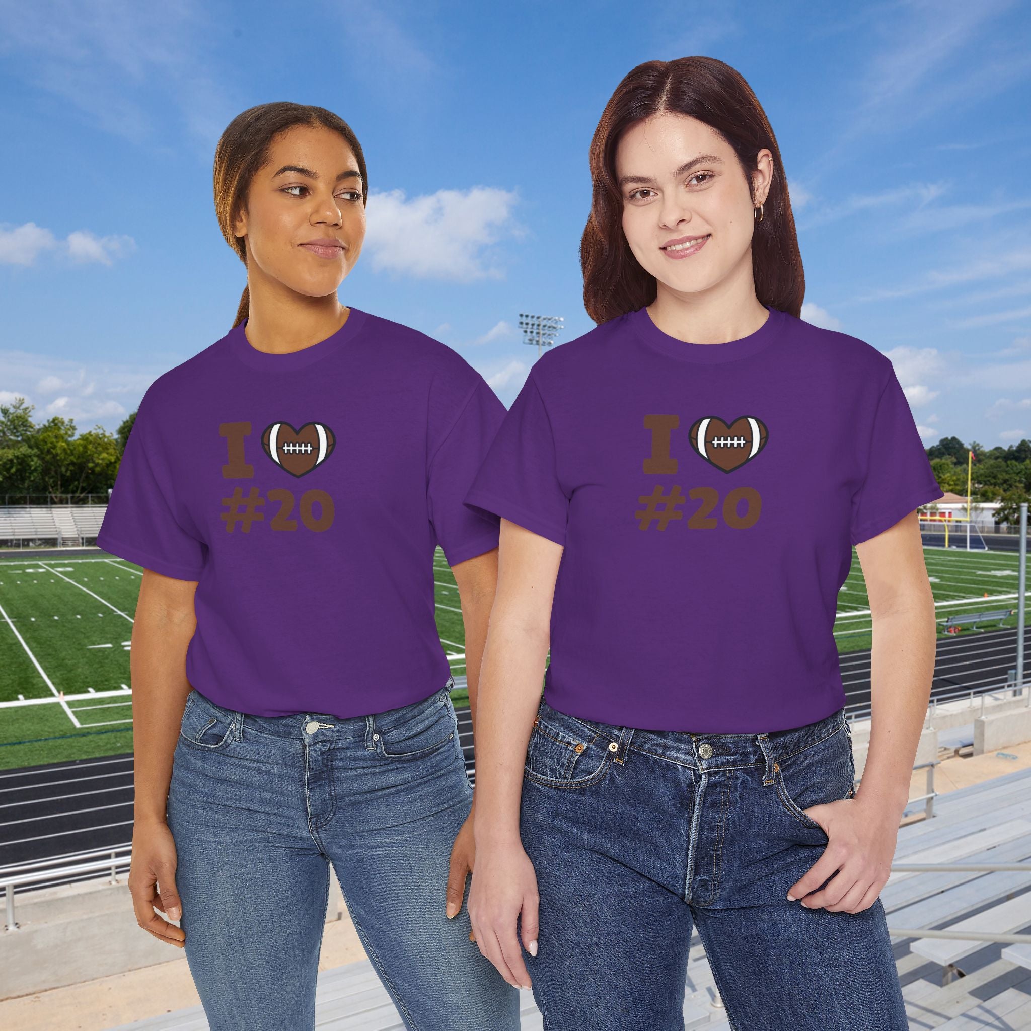 PERSONALIZABLE - I Heart #-- Customizable T‑Shirt