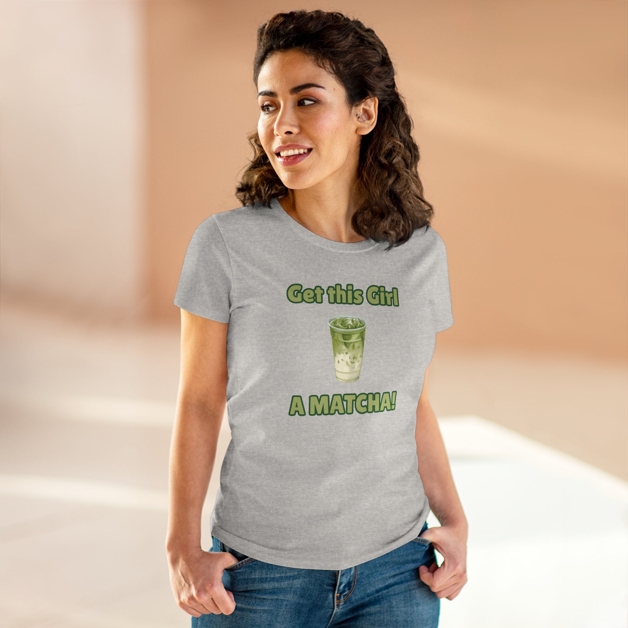 Get This Girl A Matcha! Women's Matcha Tea T-Shirt