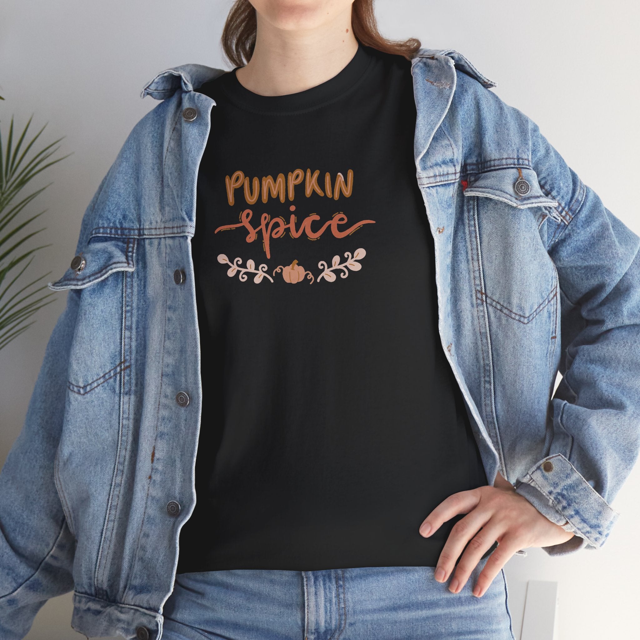 Pumpkin Spice Tee – Autumn Leaves Fall Graphic Shirt
