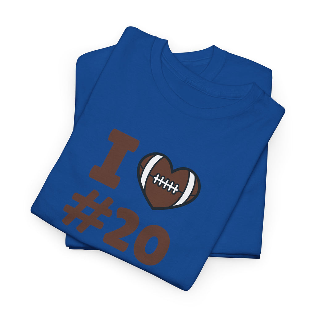PERSONALIZABLE - I Heart #-- Customizable T‑Shirt