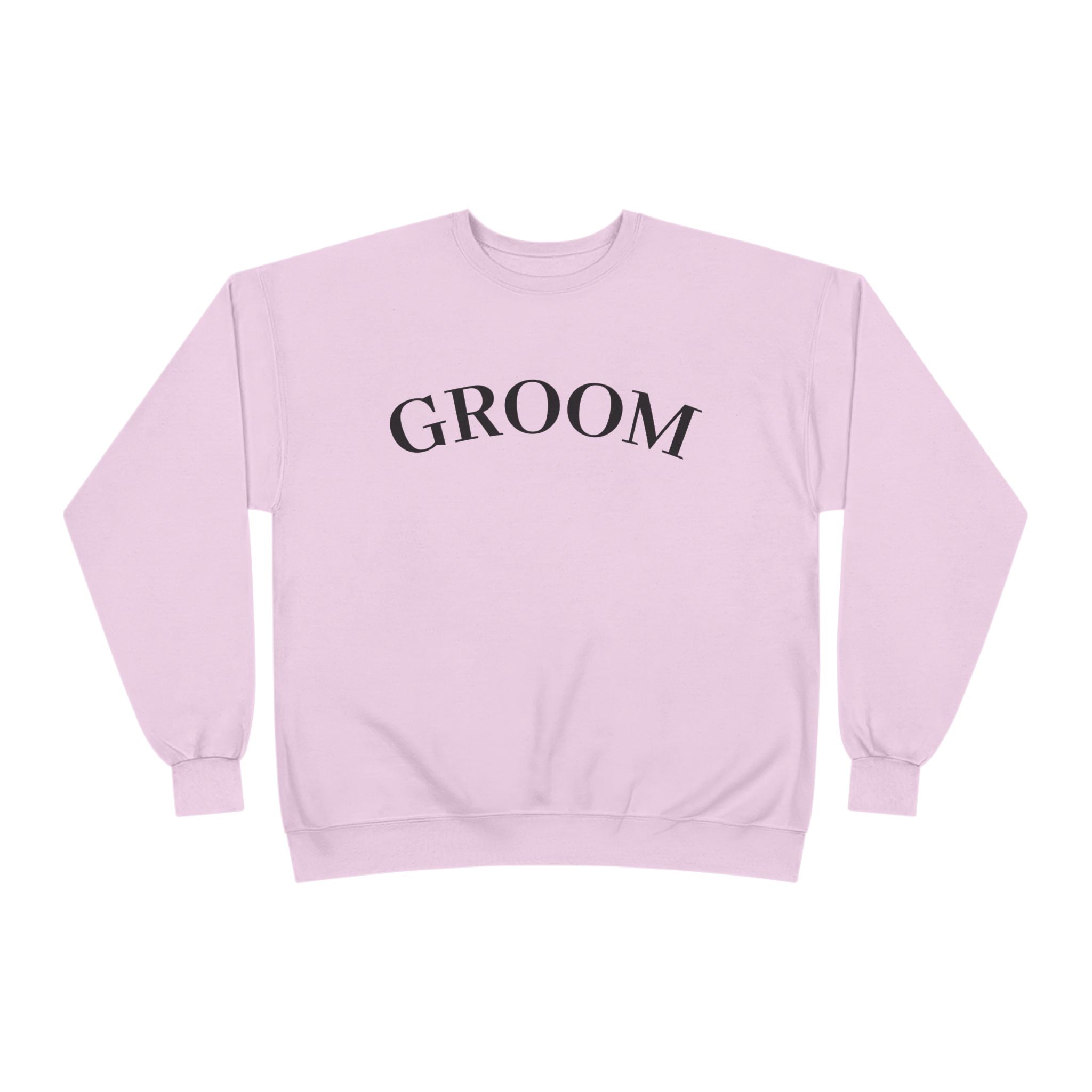 Groom Crewneck Sweatshirt — Minimal Groom Pullover