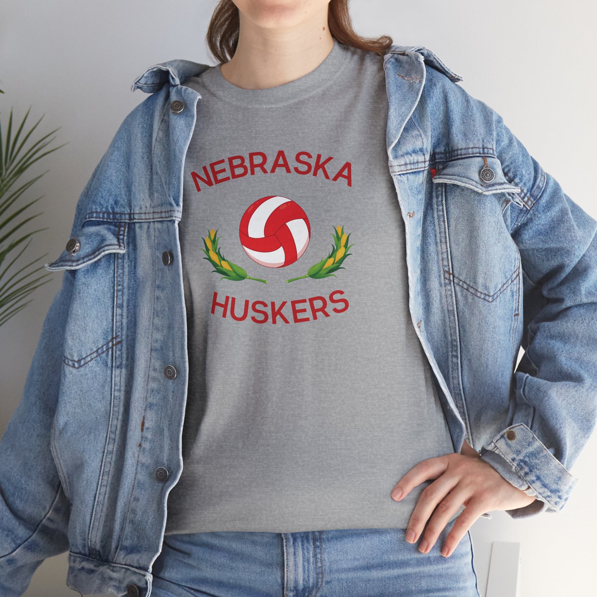 Nebraska Huskers Volleyball T-Shirt — College Team Tee