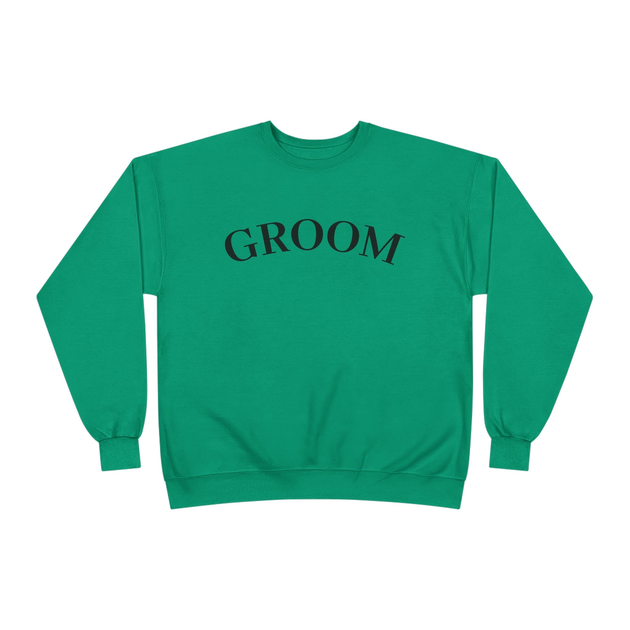 Groom Crewneck Sweatshirt — Minimal Groom Pullover