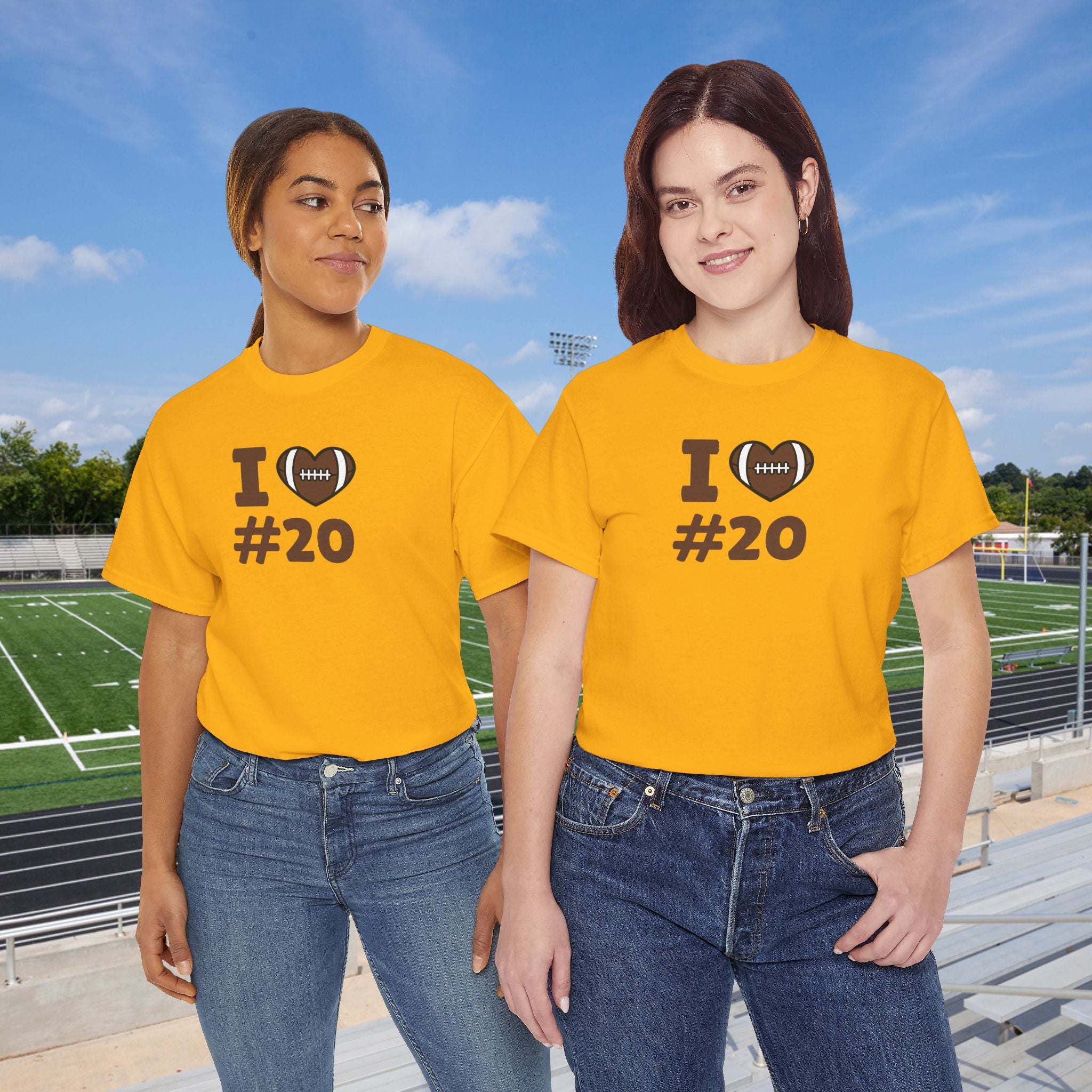 PERSONALIZABLE - I Heart #-- Customizable T‑Shirt