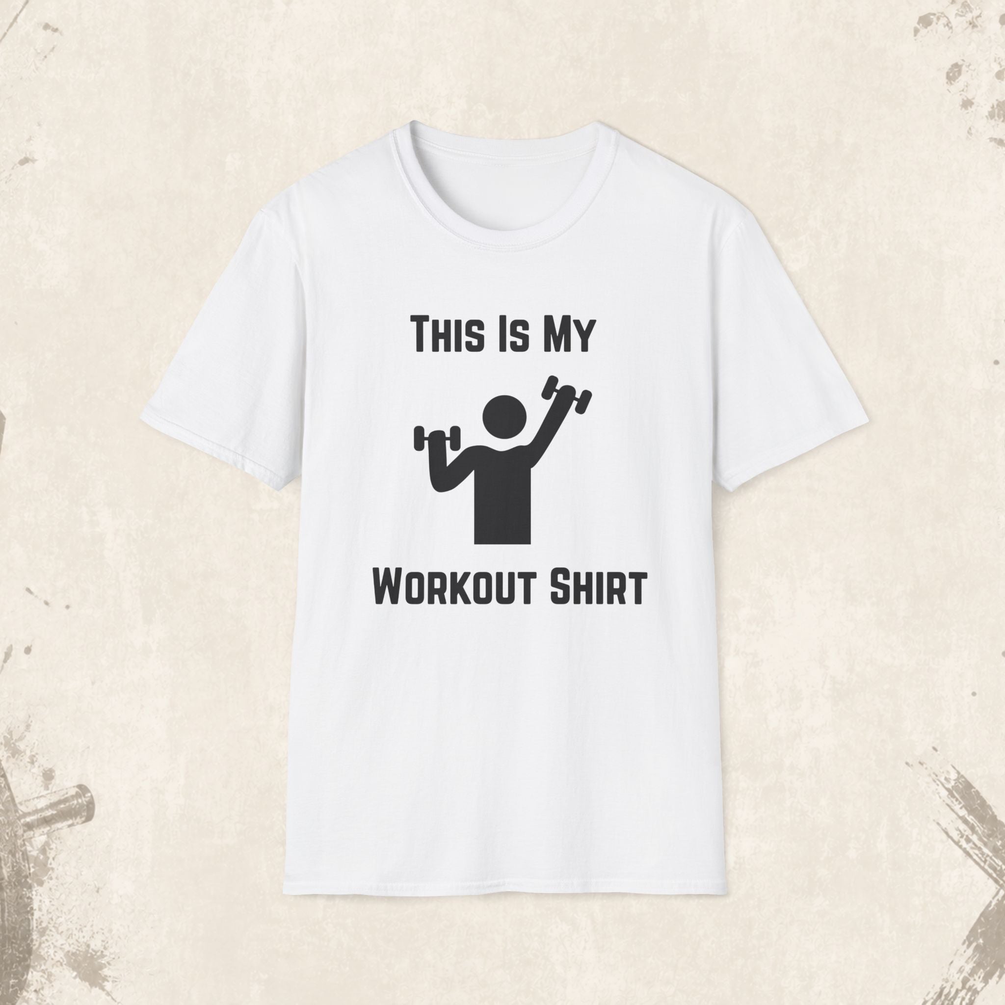Workout Shirt — "This Is My Workout Shirt" Graphic Tee