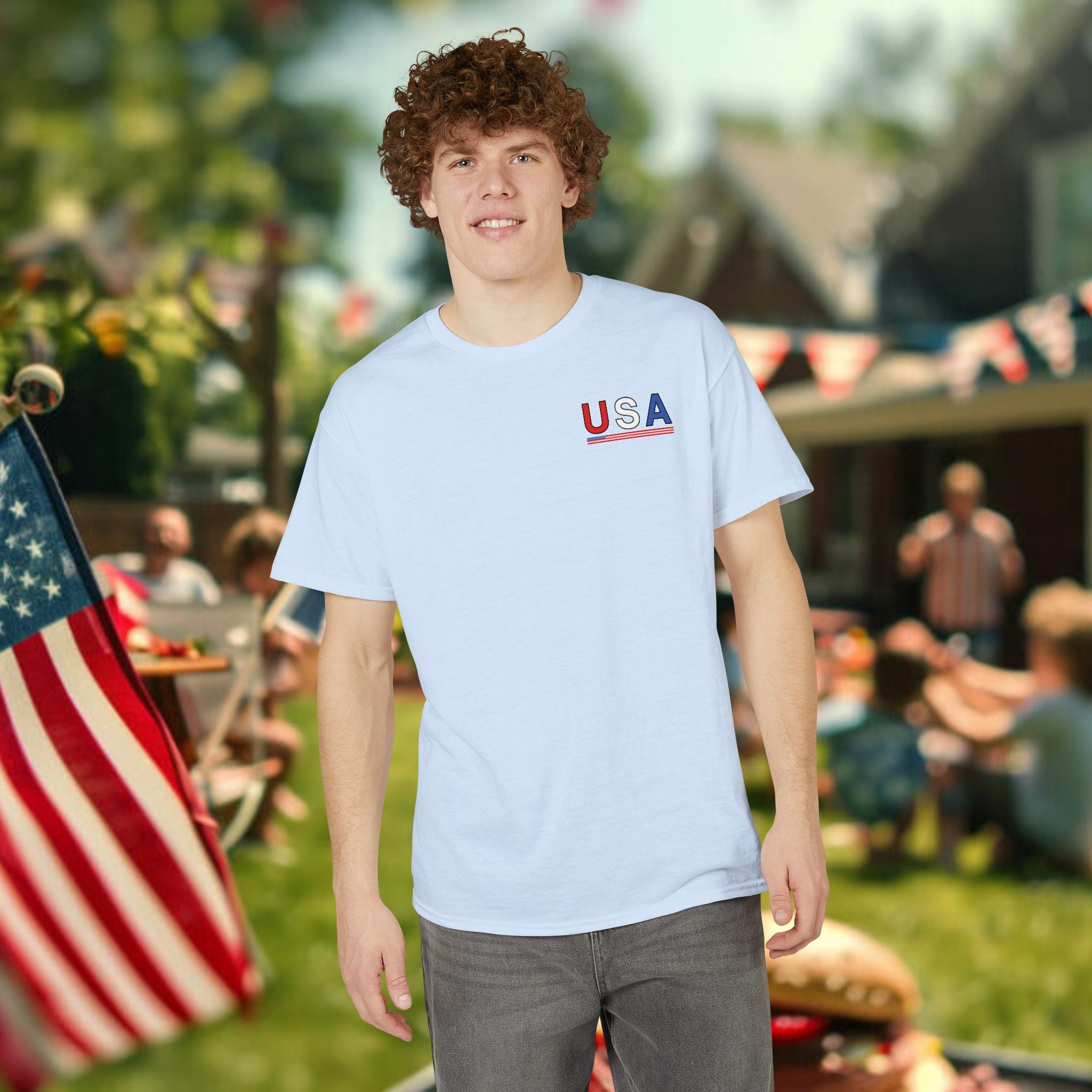 Patriotic Eagle USA T-Shirt