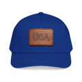 USA Leather Patch Mid Profile Baseball Cap