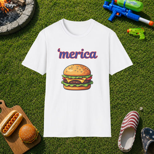'merica Cheeseburger T-Shirt