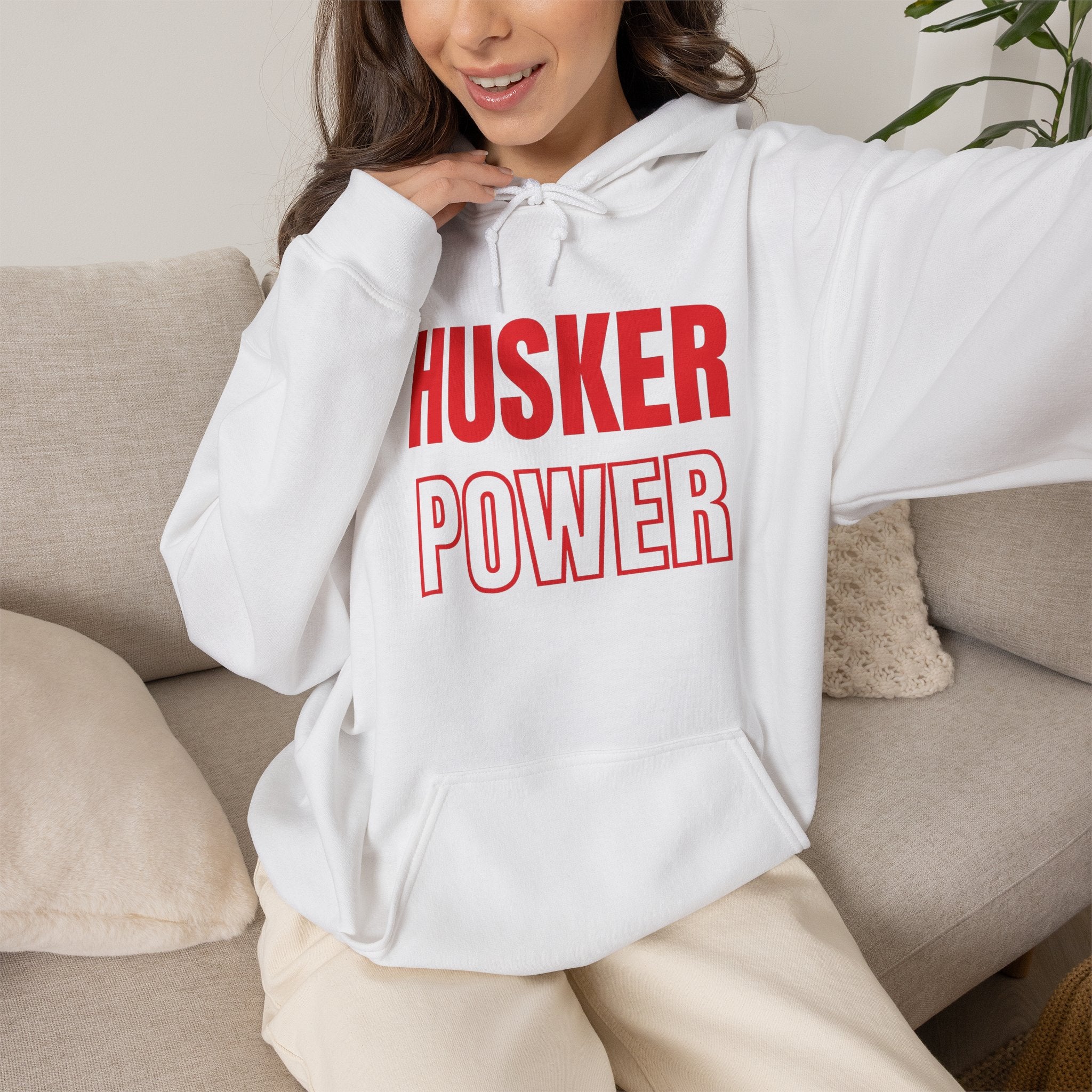 Husker Power Hoodie — College Team Pullover for Fans