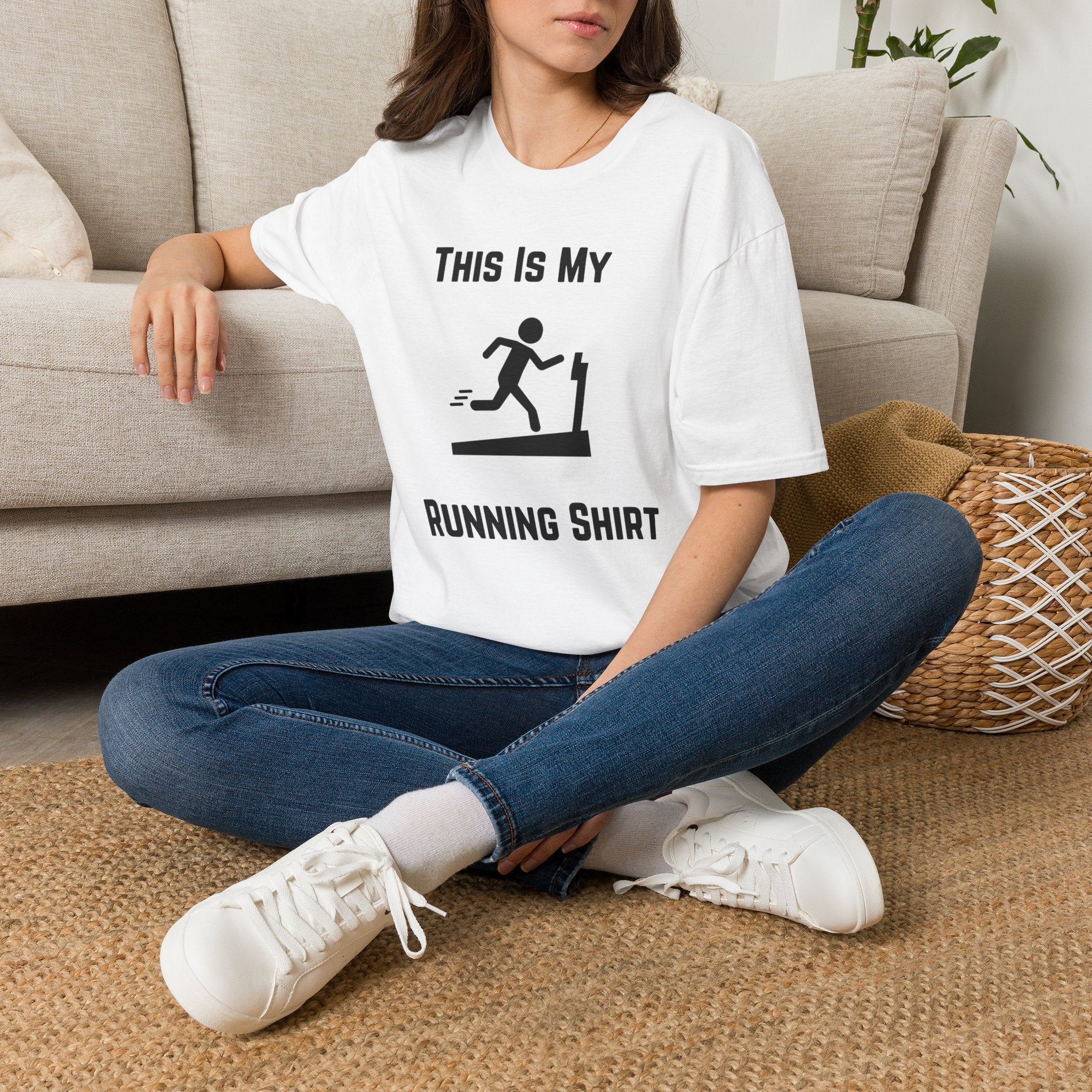 Running Shirt T‑Shirt — "This Is My Running Shirt" Graphic Tee for Treadmill Runners