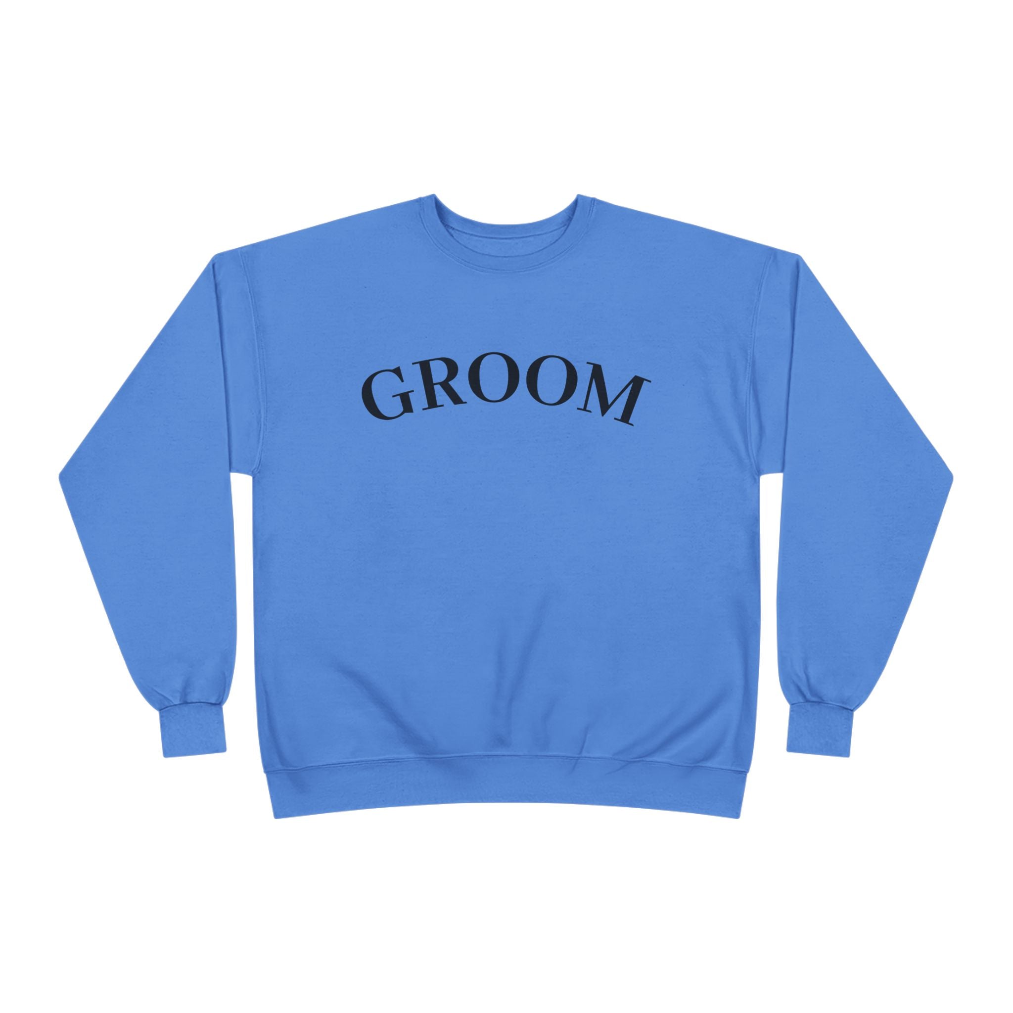 Groom Crewneck Sweatshirt — Minimal Groom Pullover