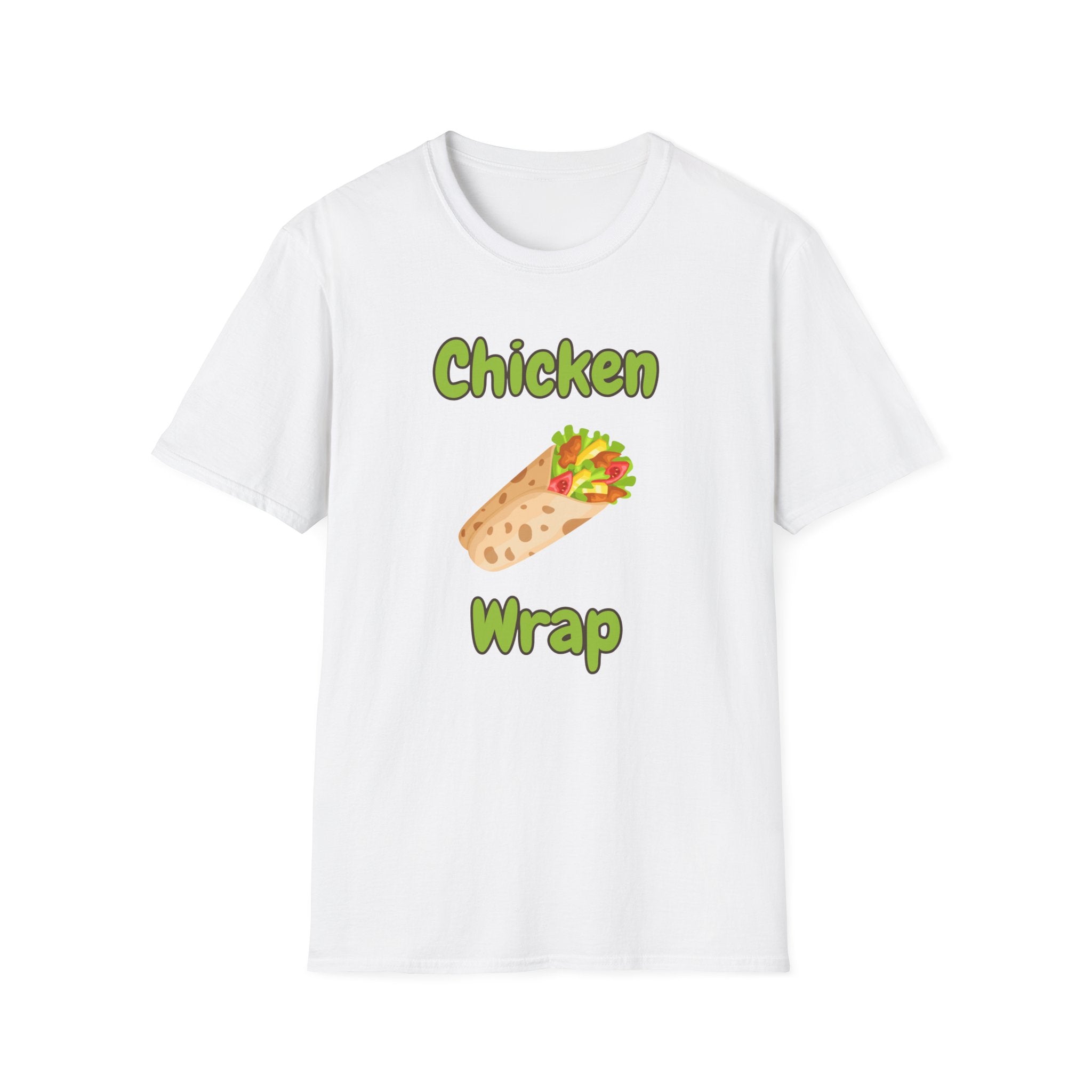 Chicken Wrap T‑Shirt — Fun Food Graphic Tee