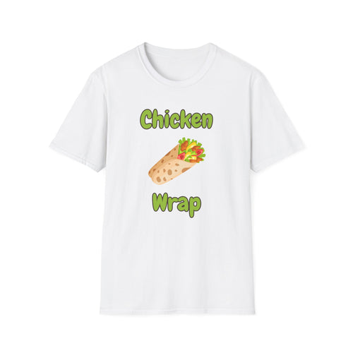 Chicken Wrap T‑Shirt — Fun Food Graphic Tee