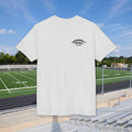 Football Icons Graphic T-Shirt — Back Collage, Front 'Football Fan' Chest Logo