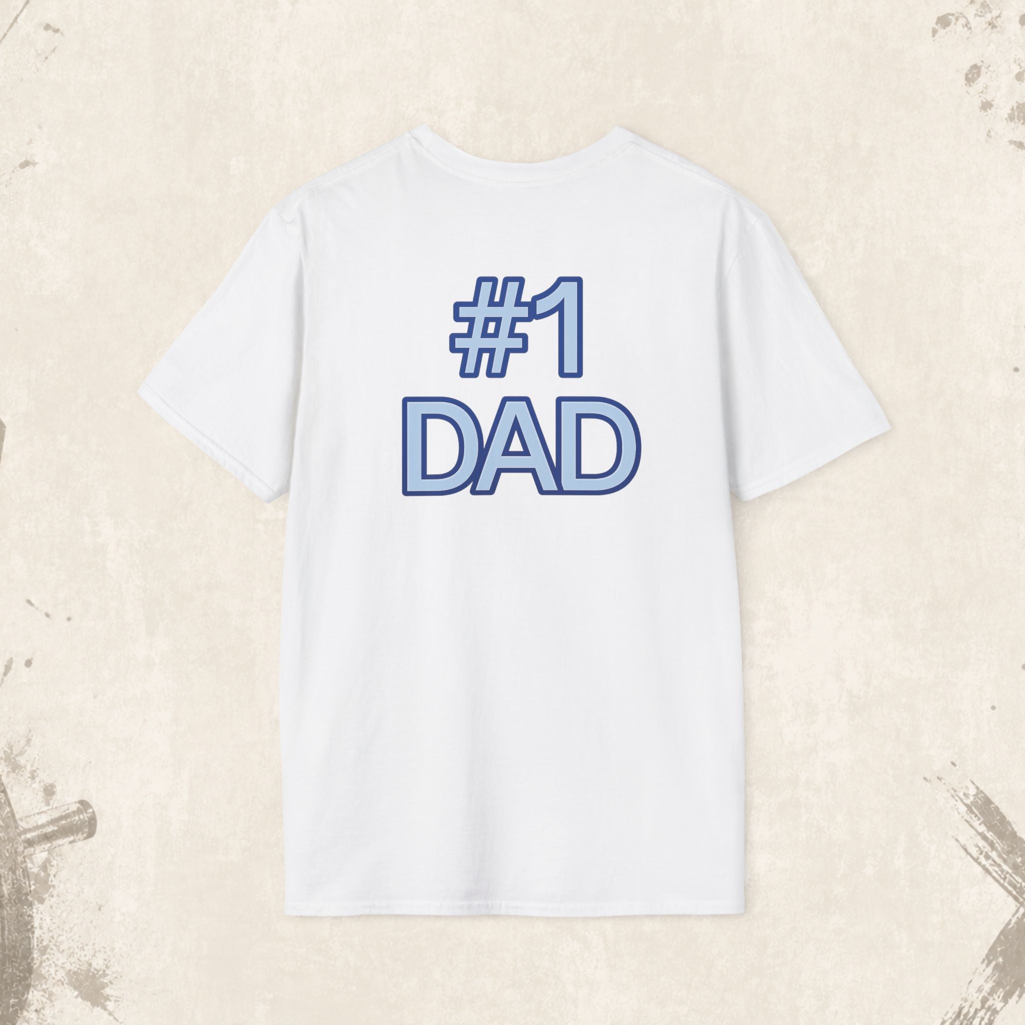 #1 Dad Badge T-Shirt – Celebrate the World's Greatest Dad