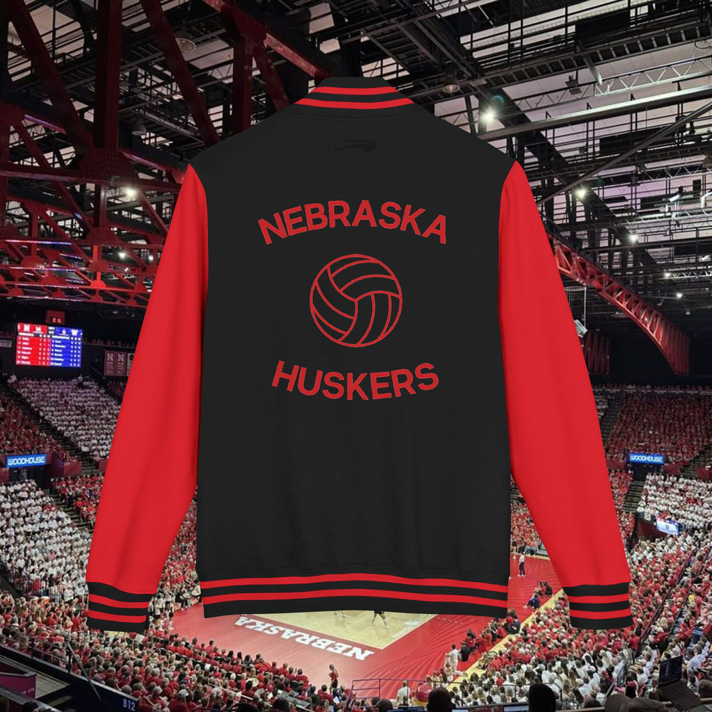 Nebraska Huskers Volleyball Letterman Jacket