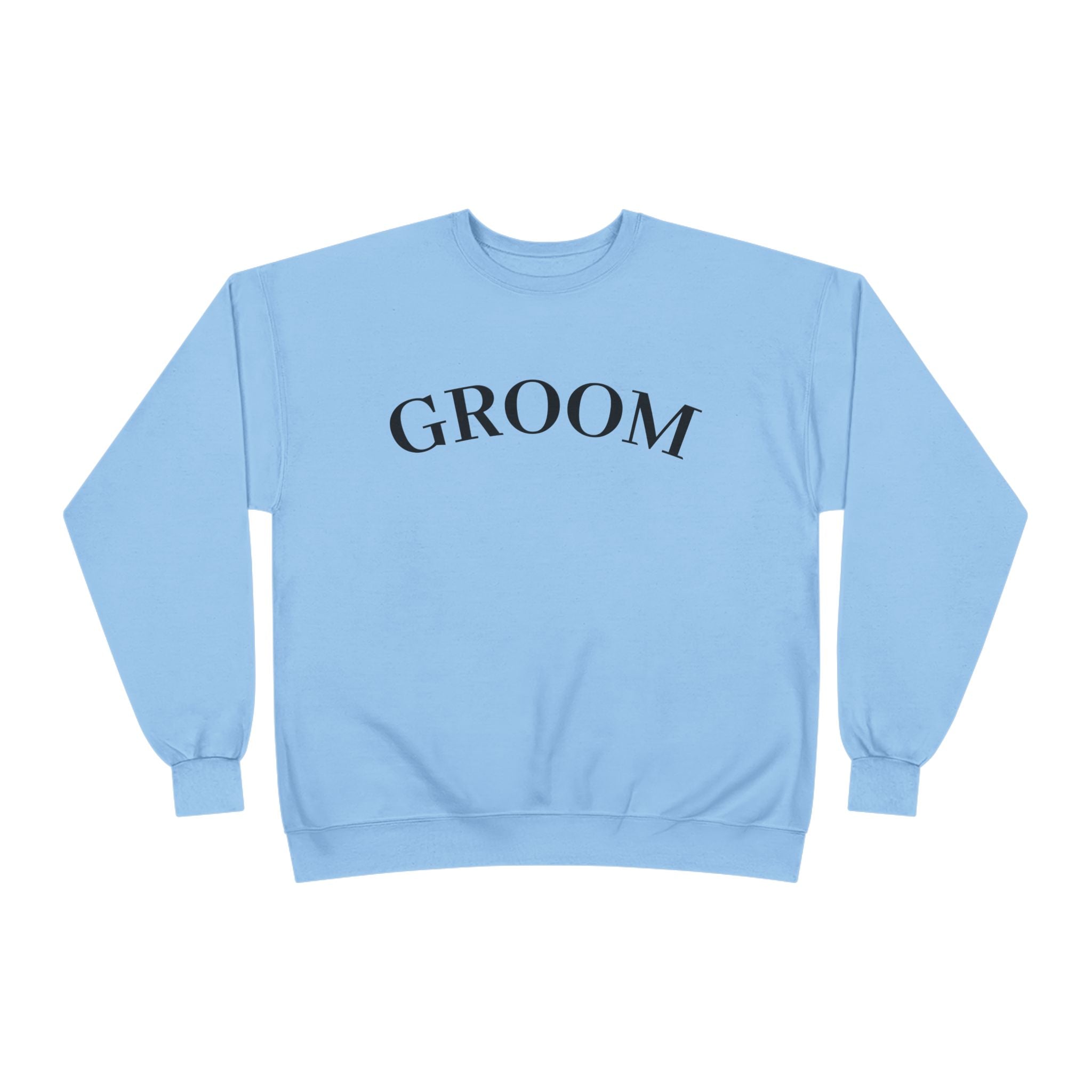 Groom Crewneck Sweatshirt — Minimal Groom Pullover