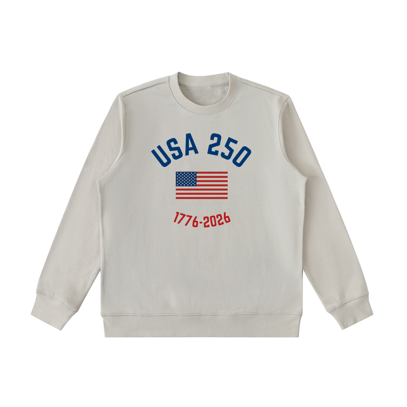 Patriotic Heavyweight Crewneck Sweatshirt | USA 250th Anniversary