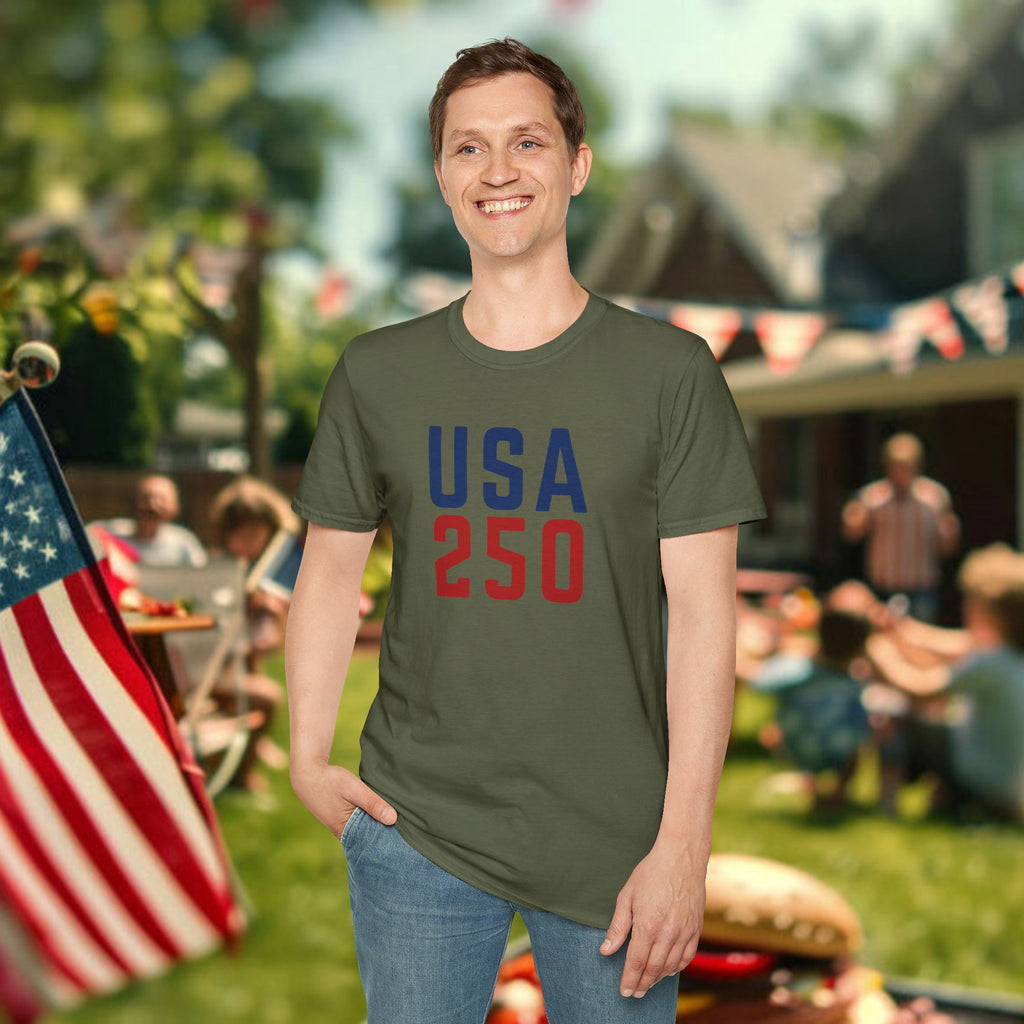 T-Shirt — USA 250 Patriotic Anniversary Tee