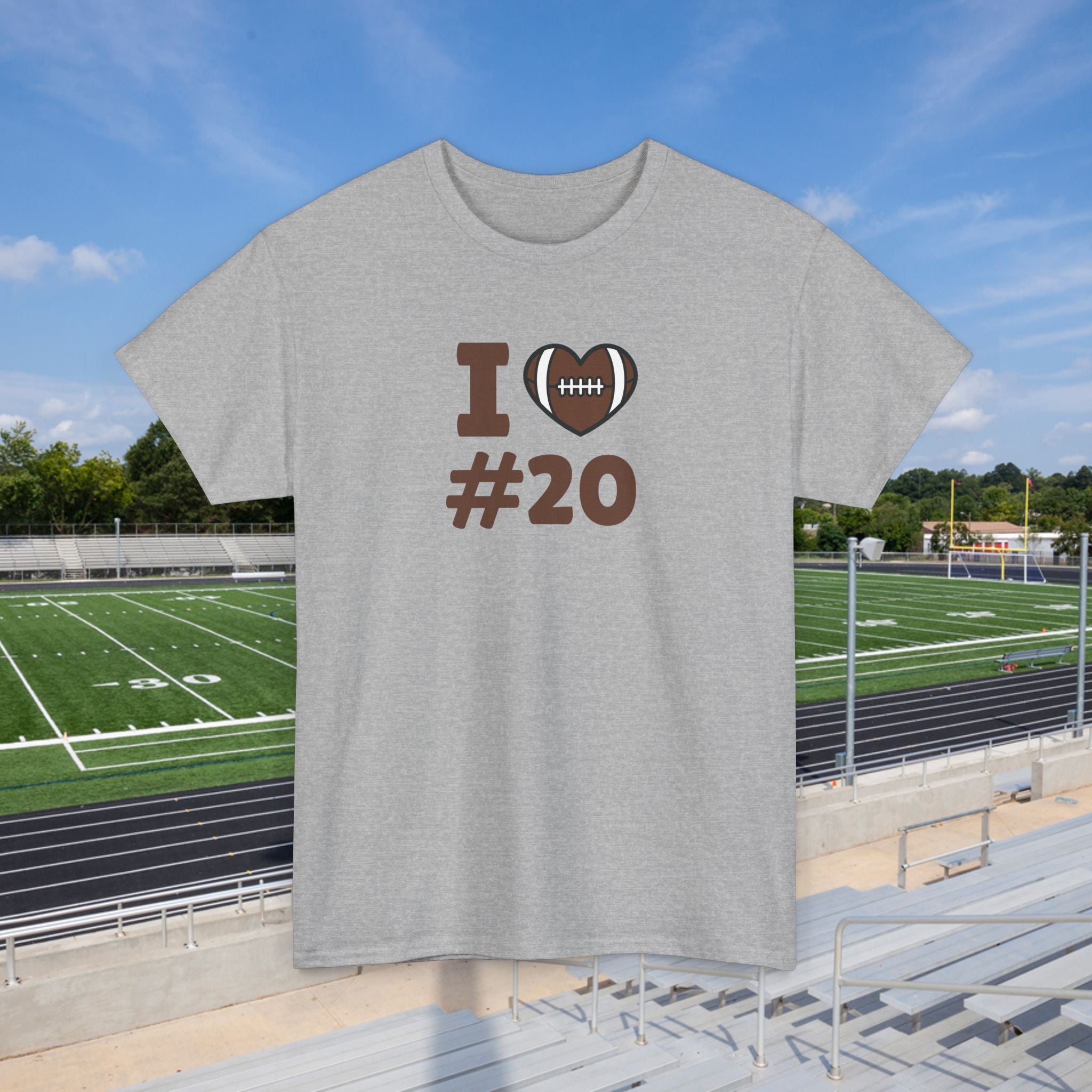 PERSONALIZABLE - I Heart #-- Customizable T‑Shirt