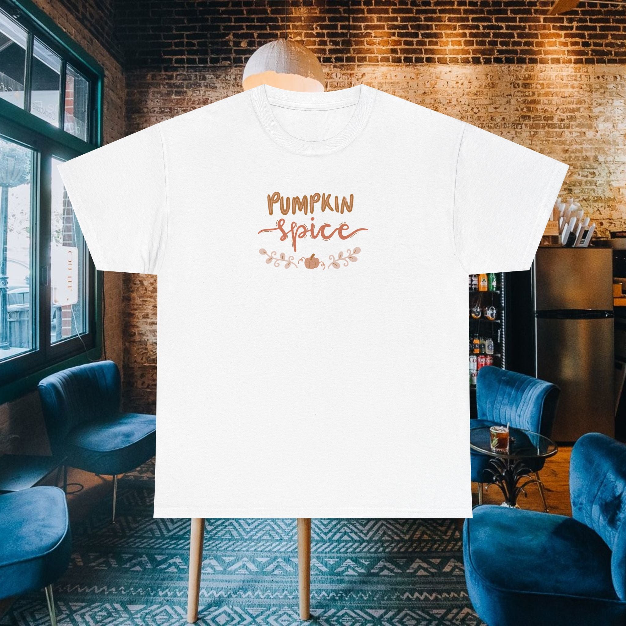 Pumpkin Spice Tee – Autumn Leaves Fall Graphic Shirt