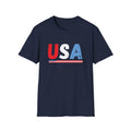 USA Retro Flag T-Shirt — Patriotic 4th of July Tee