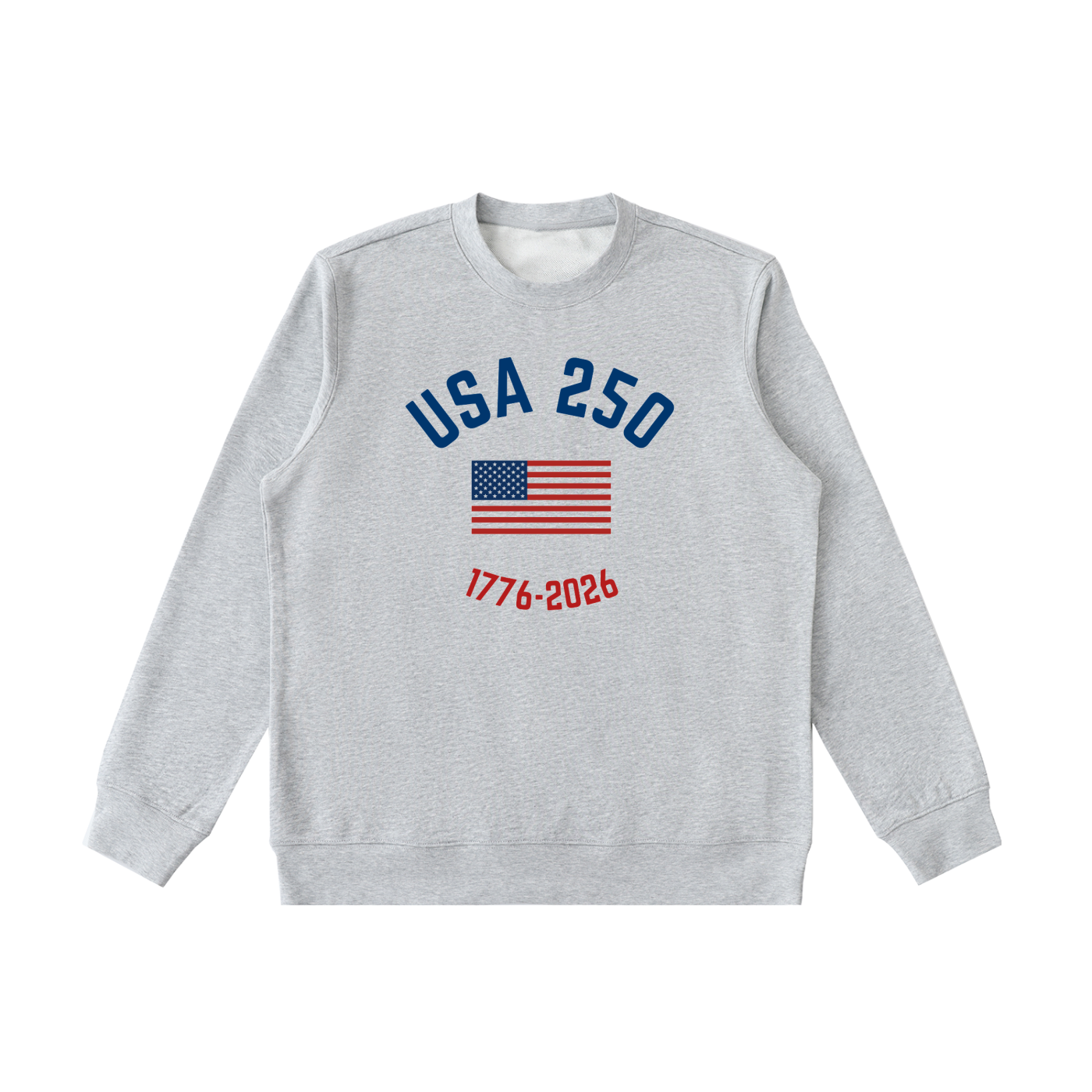 Patriotic Heavyweight Crewneck Sweatshirt | USA 250th Anniversary