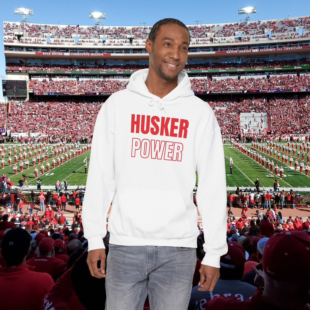 Husker Power Hoodie — College Team Pullover for Fans