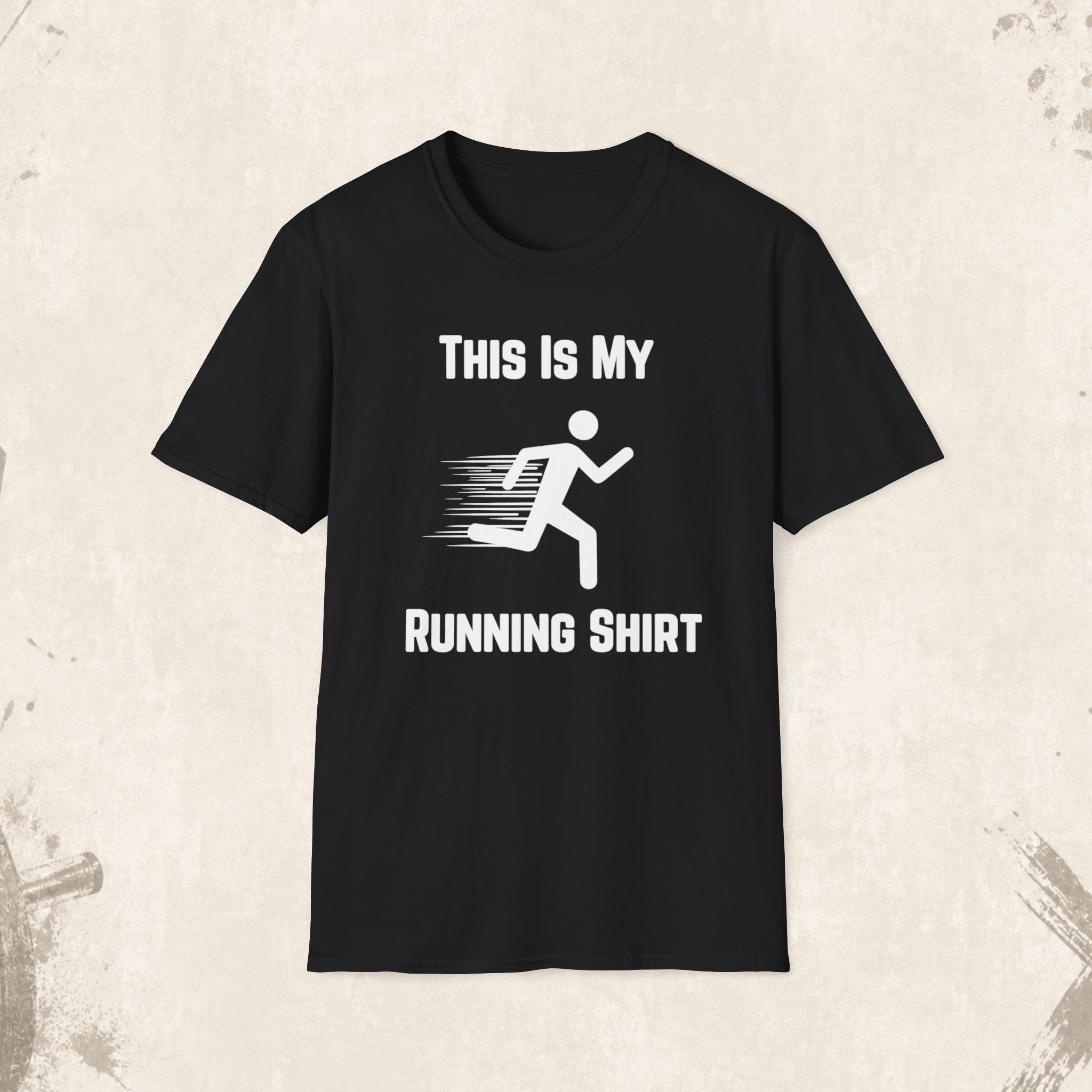 Running Shirt — "This Is My Running Shirt" Graphic Tee for Runners