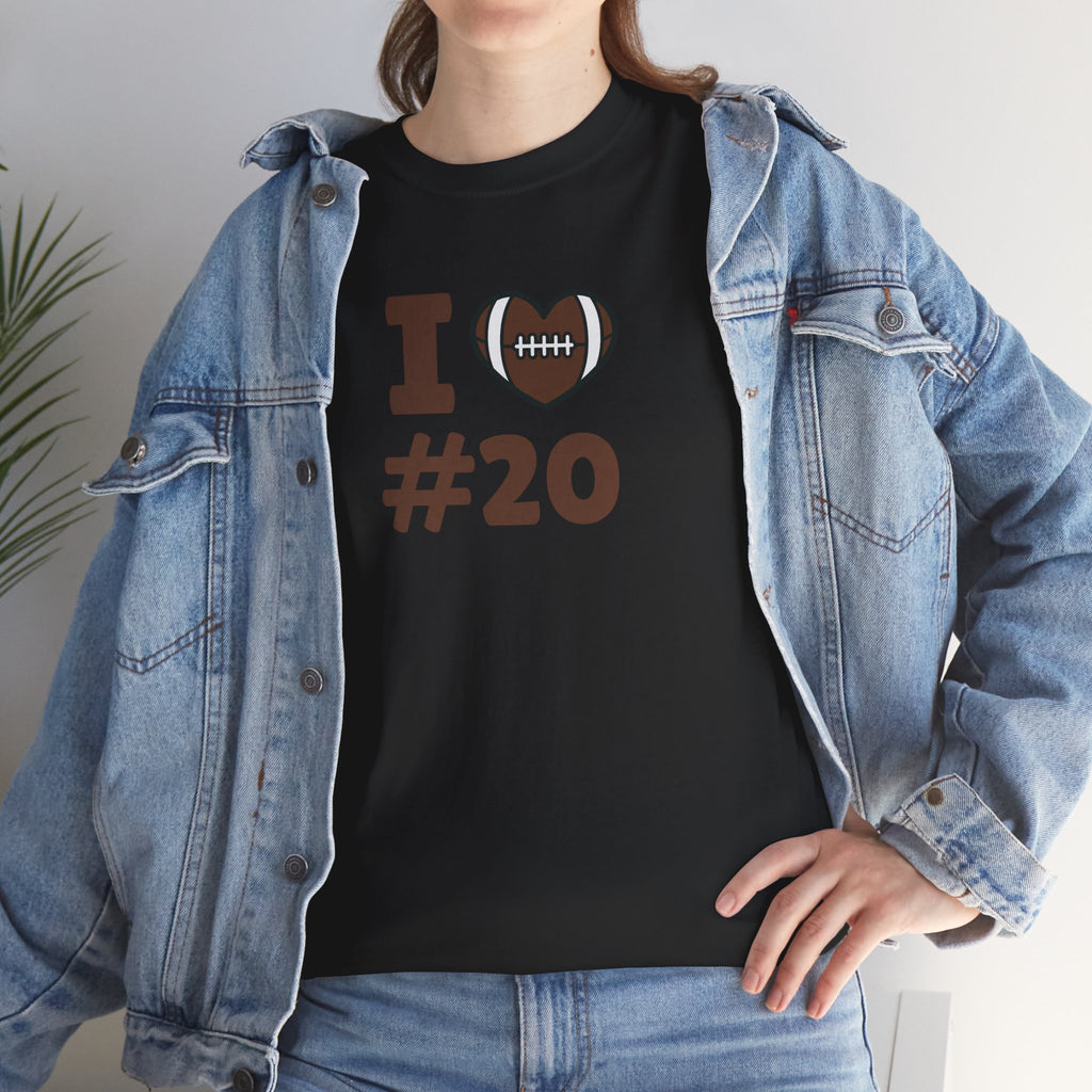 PERSONALIZABLE - I Heart #-- Customizable T‑Shirt