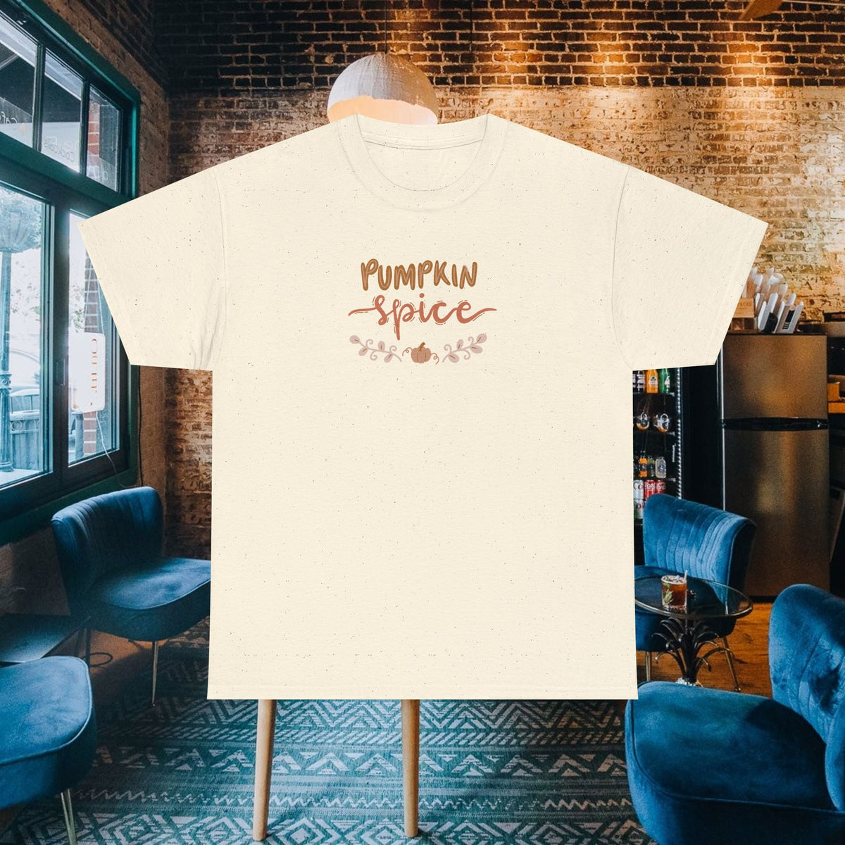 Pumpkin Spice Tee – Autumn Leaves Fall Graphic Shirt