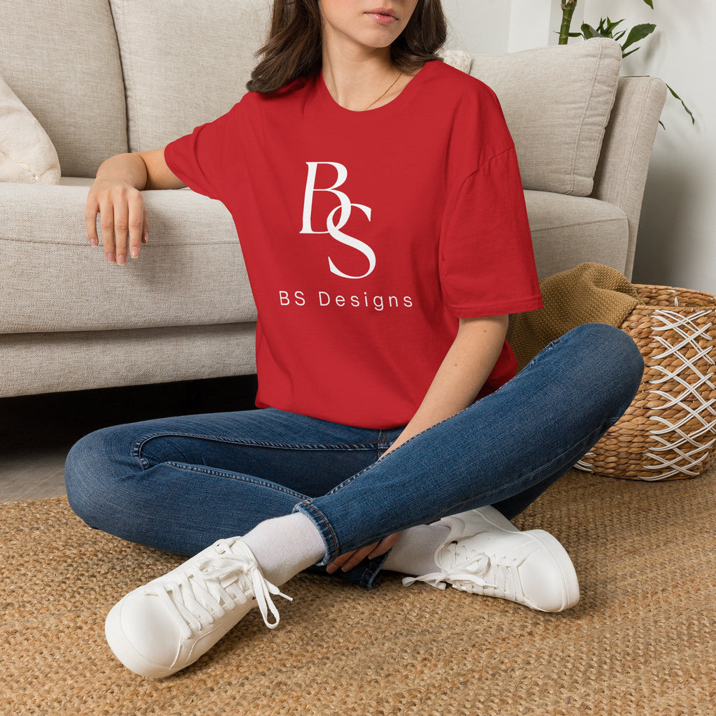 T-Shirt — BS Monogram Logo Tee (BS Designs)