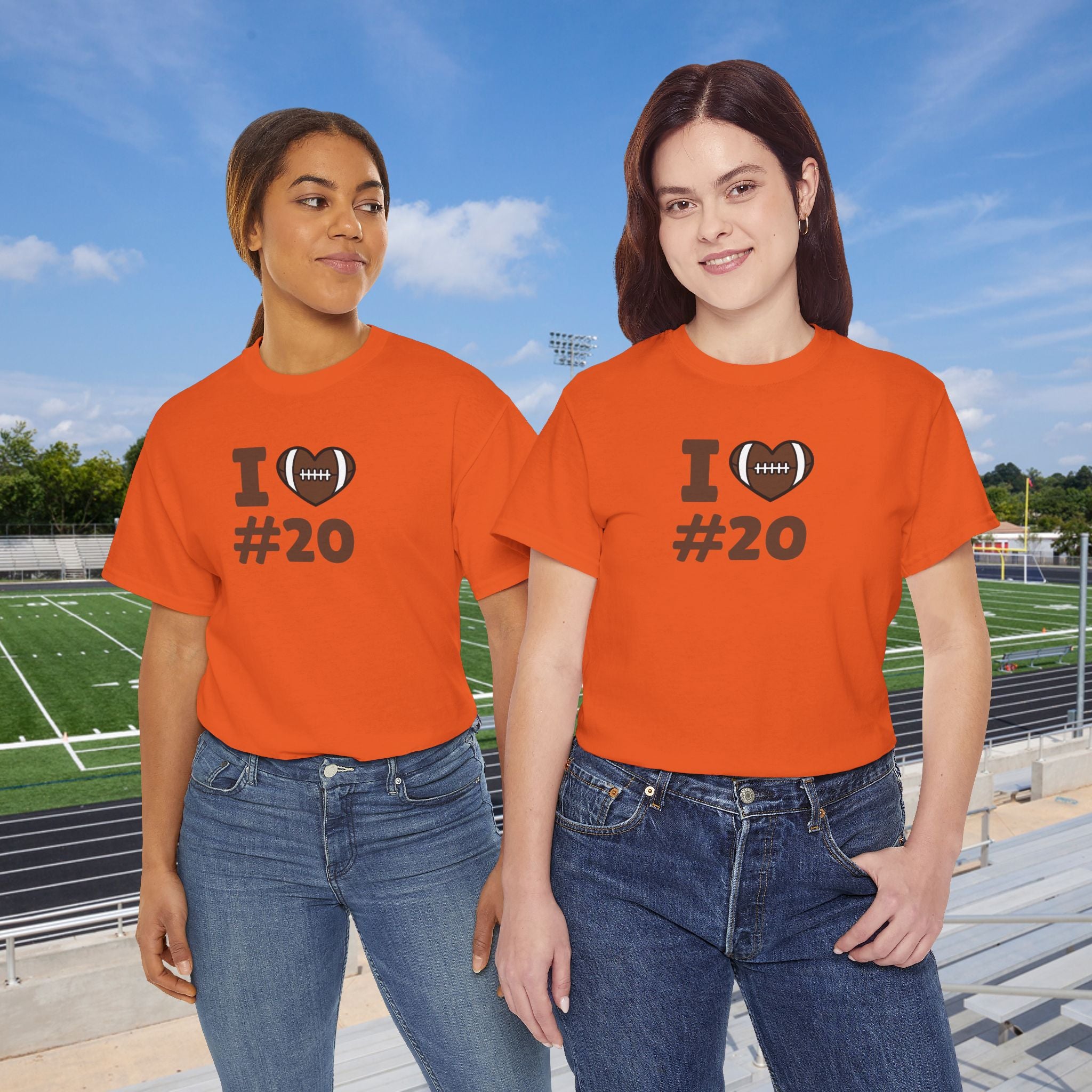 PERSONALIZABLE - I Heart #-- Customizable T‑Shirt