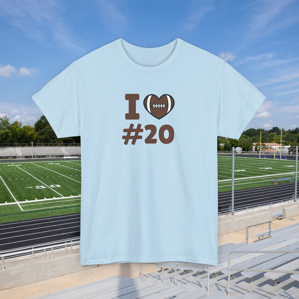 PERSONALIZABLE - I Heart #-- Customizable T‑Shirt