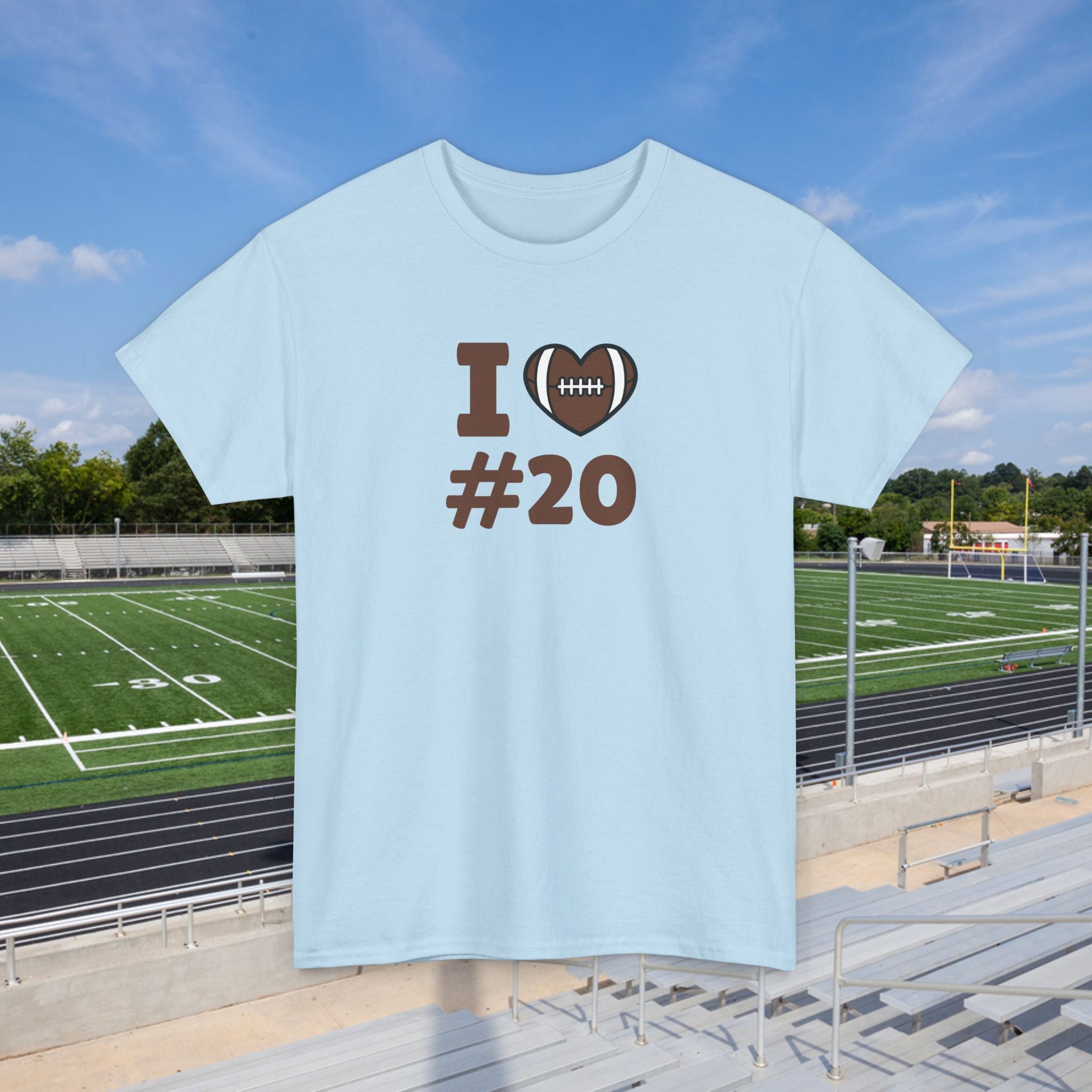 PERSONALIZABLE - I Heart #-- Customizable T‑Shirt