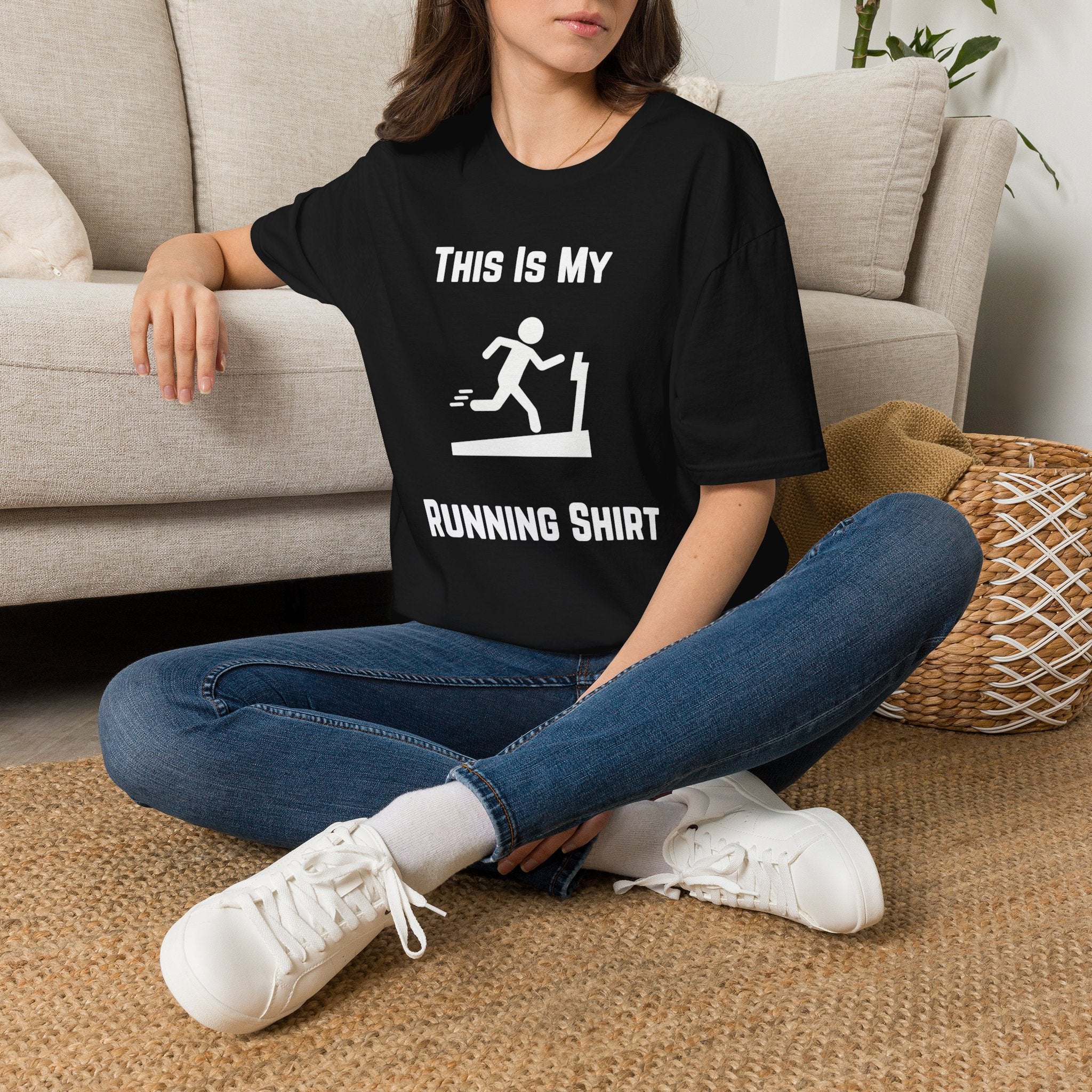 Running Shirt T‑Shirt — "This Is My Running Shirt" Graphic Tee for Treadmill Runners