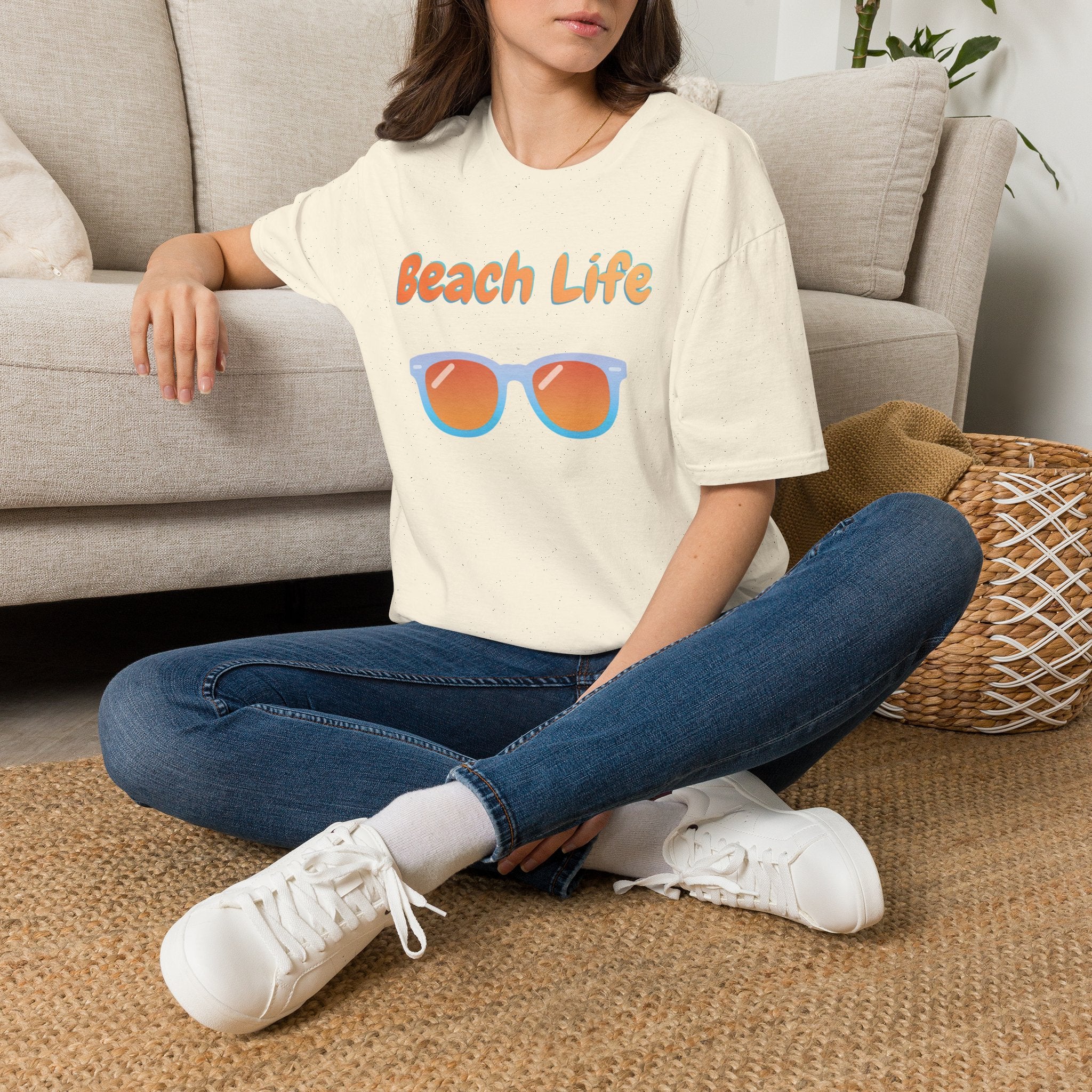 Beach Life T-Shirt — Retro Sunglasses Summer Tee