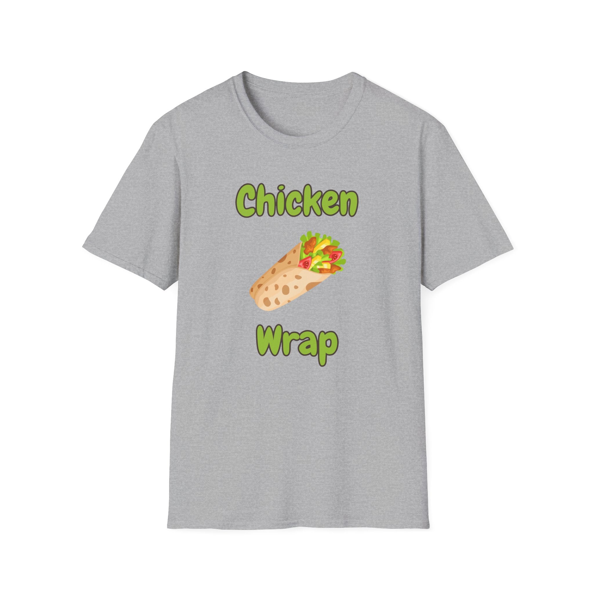 Chicken Wrap T‑Shirt — Fun Food Graphic Tee