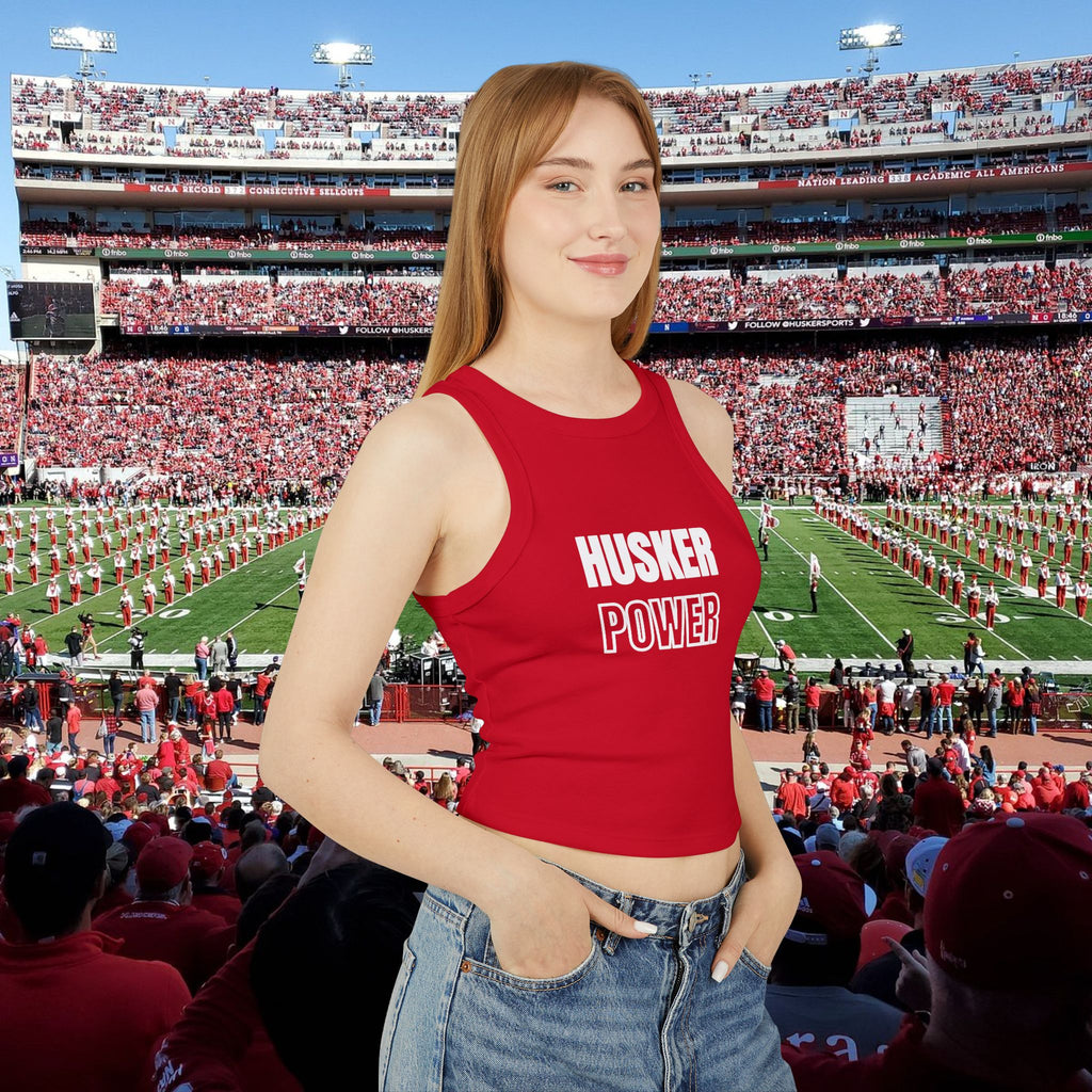 Husker Power Racer Tank Top
